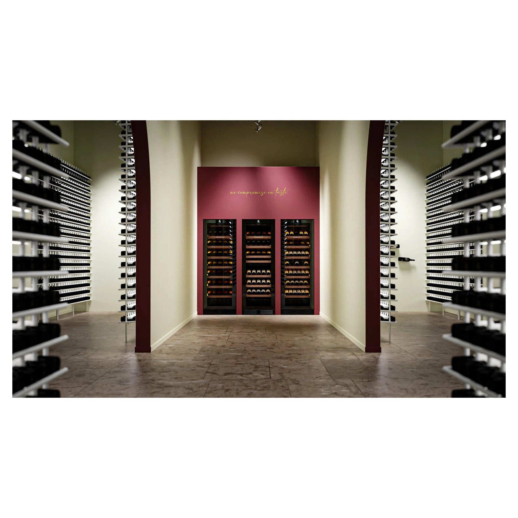 Weinkühlschrank 144 Flaschen Swisscave WLB-460DFLD-MIX