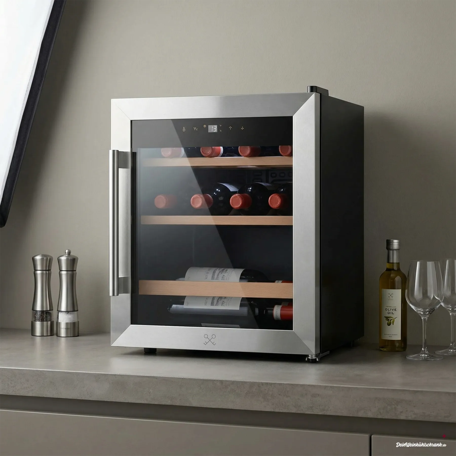 Weinkühlschrank 15 Flaschen Les Petits Champs CAVC15