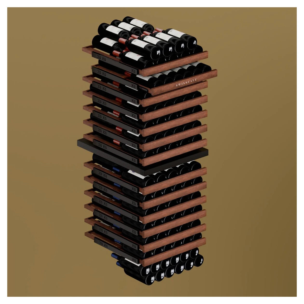 Weinkühlschrank 152 Flaschen Swisscave WLB-460DFL-MIX