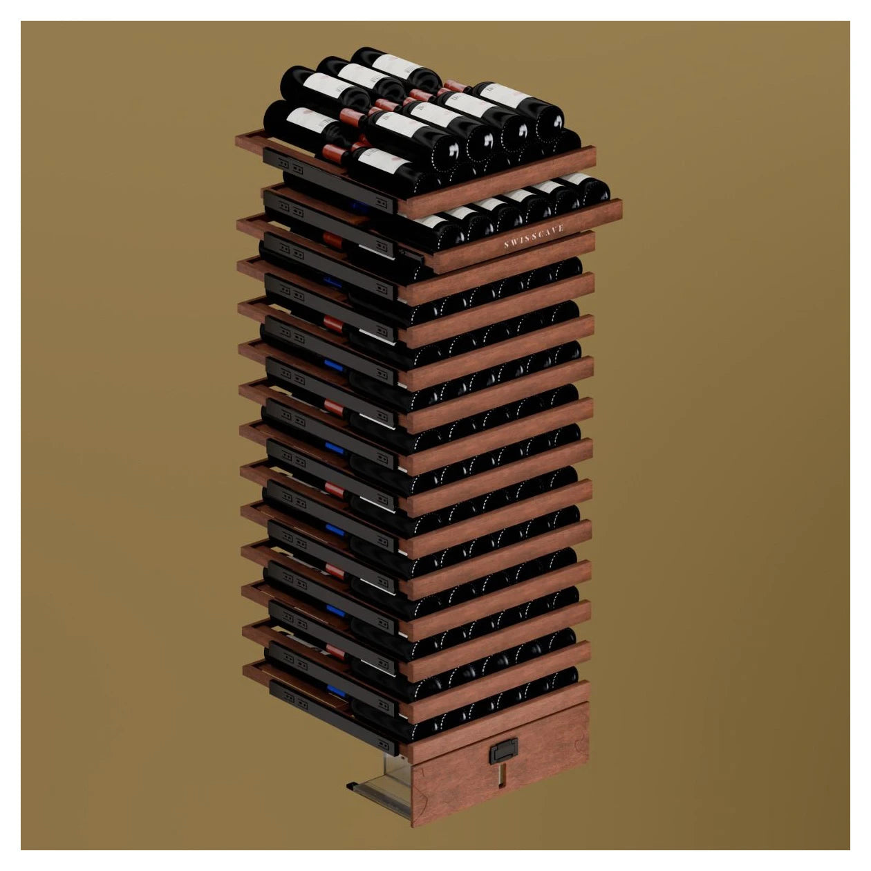 Weinkühlschrank 152 Flaschen Swisscave WLB-460FL-HU-MIX
