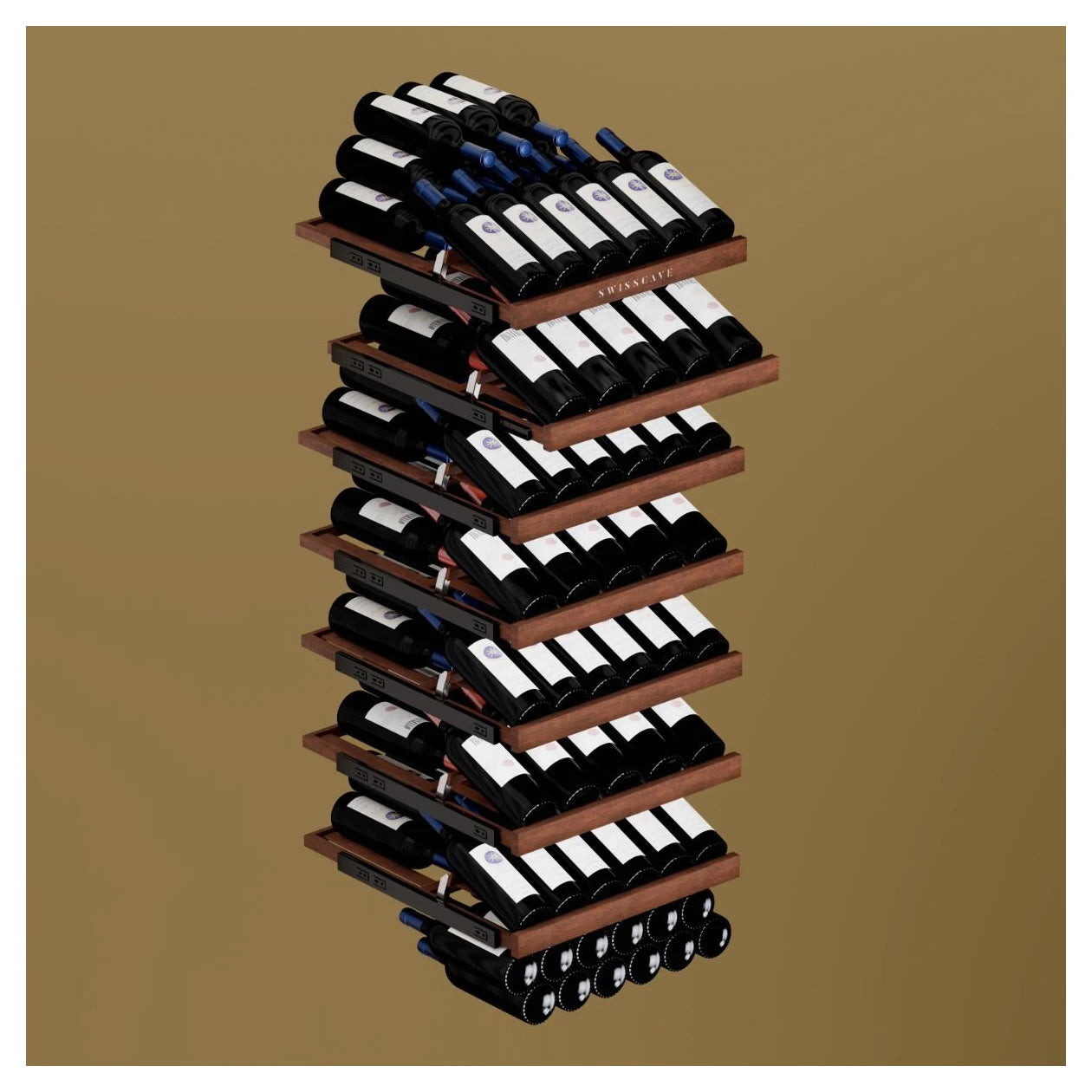 Weinkühlschrank 151 Flaschen Swisscave WLB-460FLD-MIX