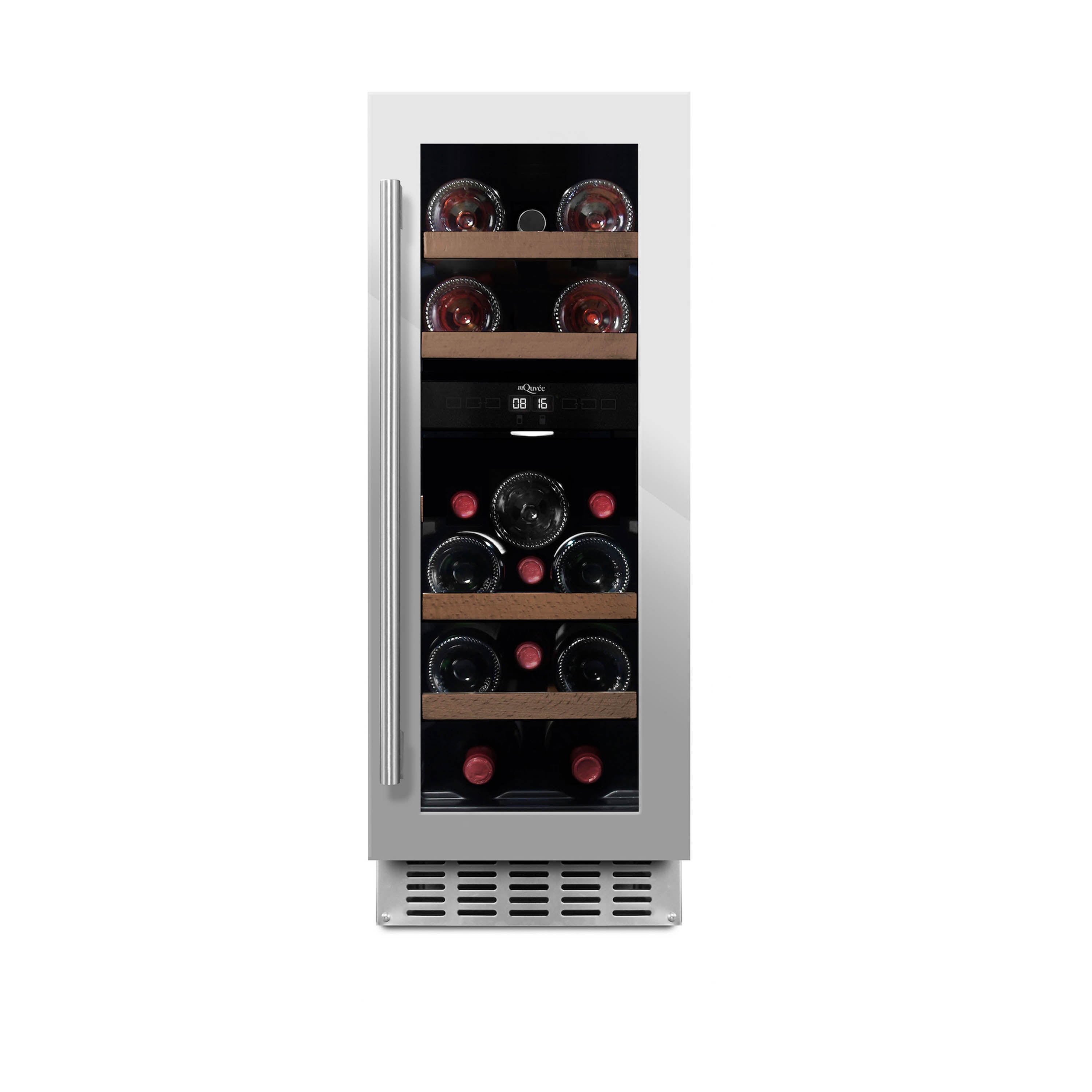 Weinkühlschrank 16 Flaschen WineCave 700 30D Stainless