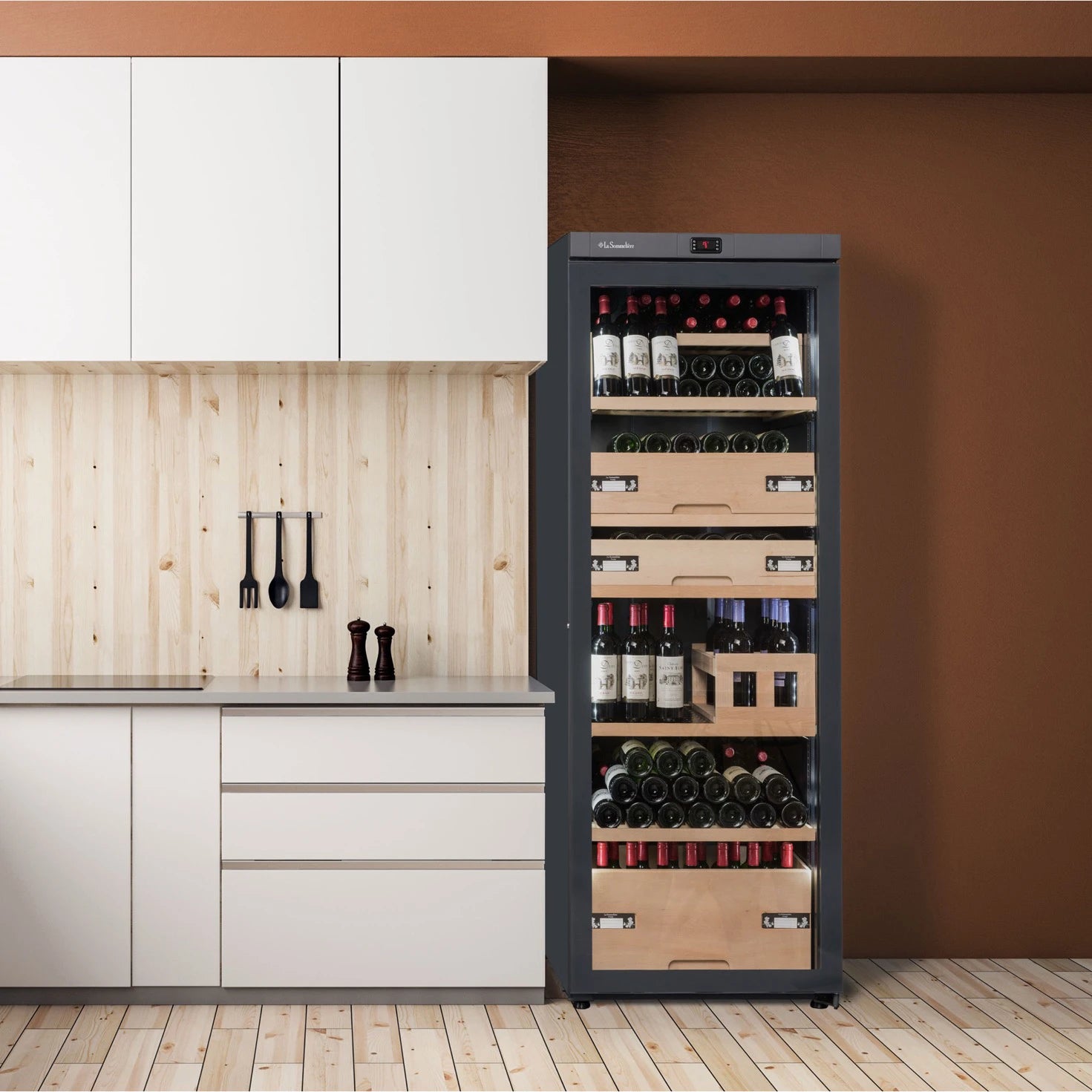 Weinkühlschrank 166 Flaschen La Sommelière VIP330VRESTAU küche