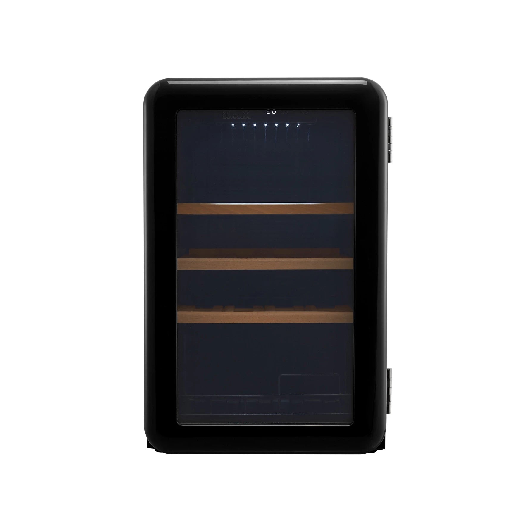 Weinkühlschrank 19 Flaschen Cavecool Retro Obsidian CC70SB