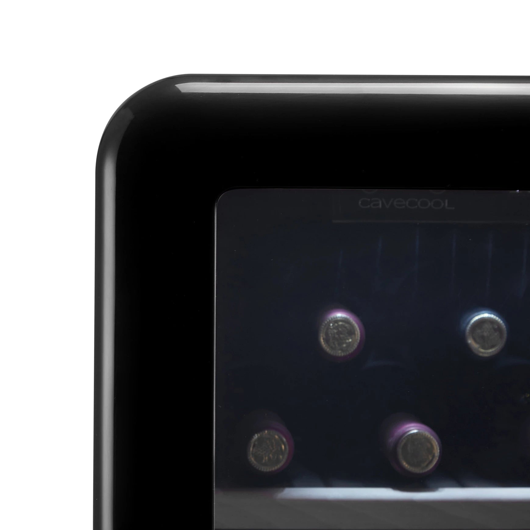 Weinkühlschrank 19 Flaschen Cavecool Retro Obsidian CC70SB