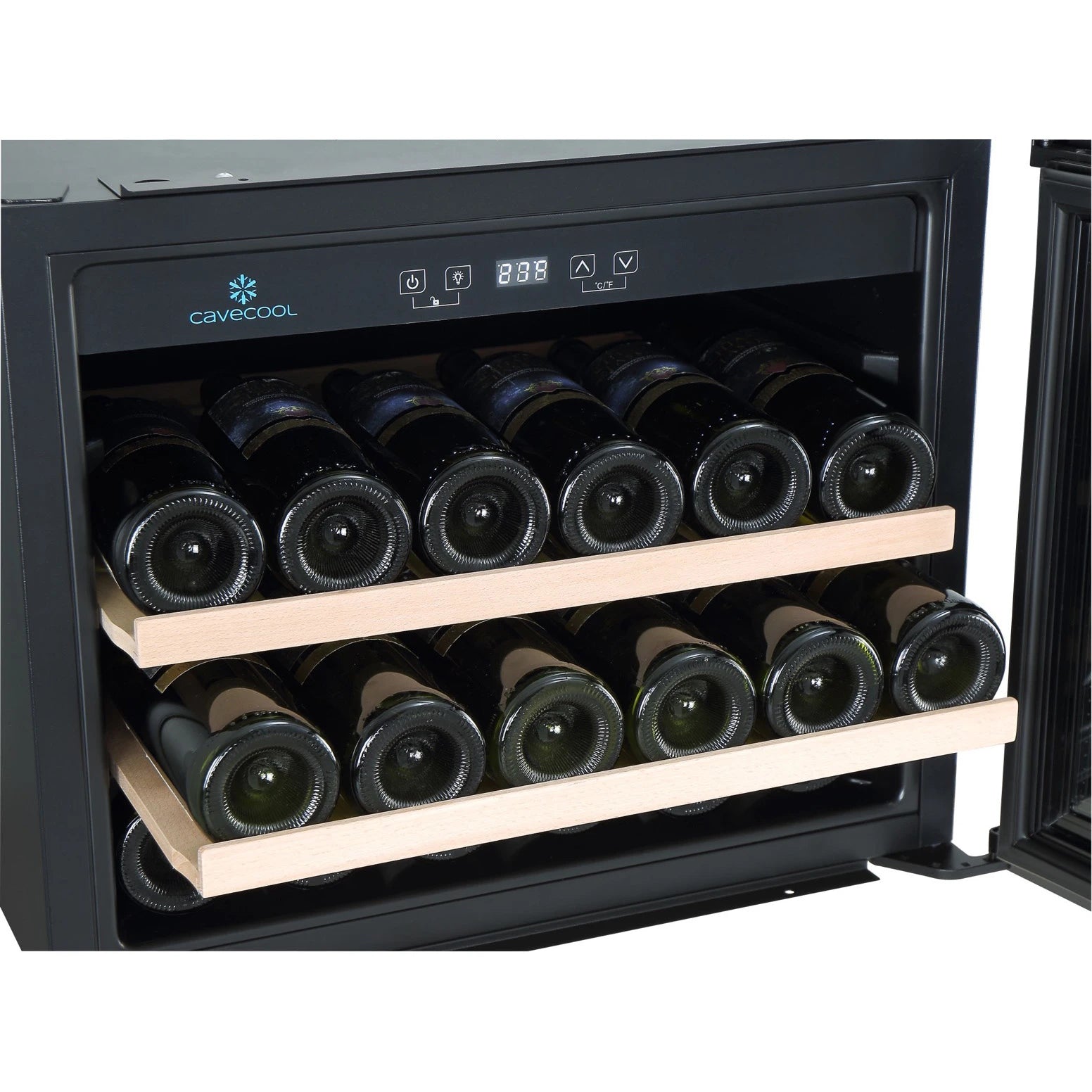 Weinkühlschrank 28 Flaschen Cavecool Morion Bornite CCI66SB