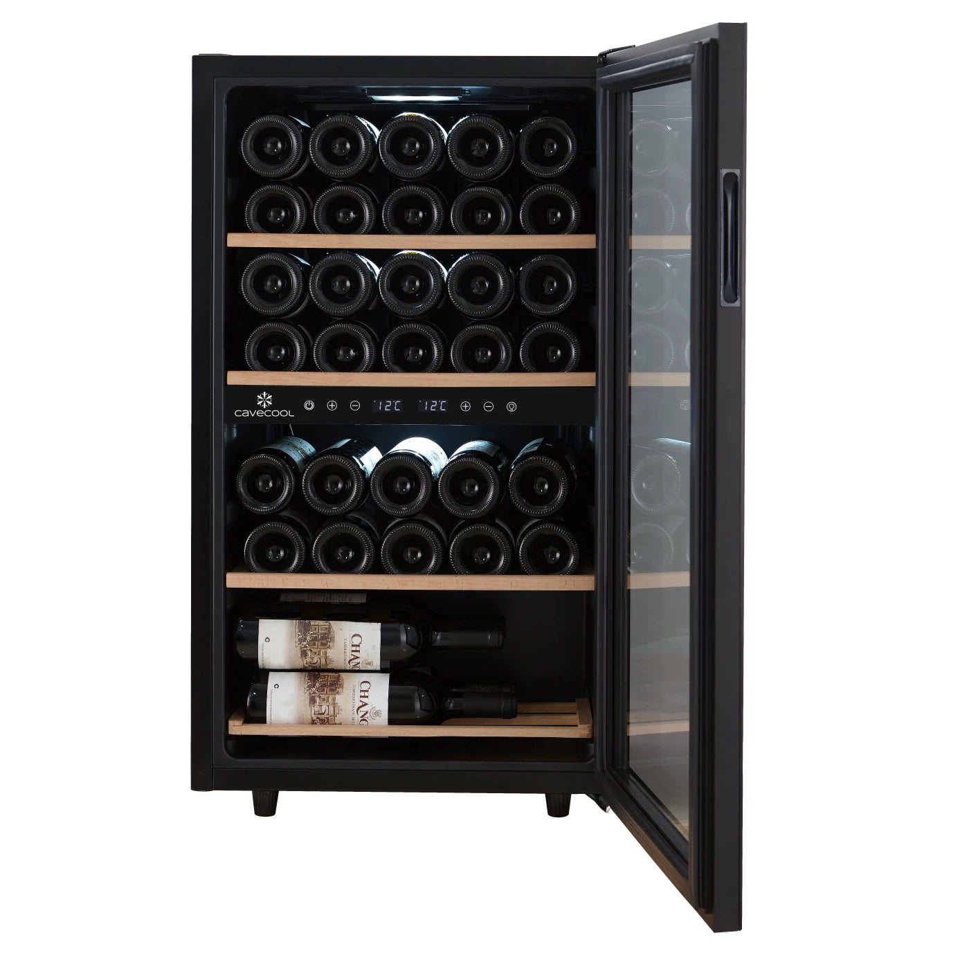 Wine Cooler 34 bottles Cavecool Chill Ruby CC29DB-1