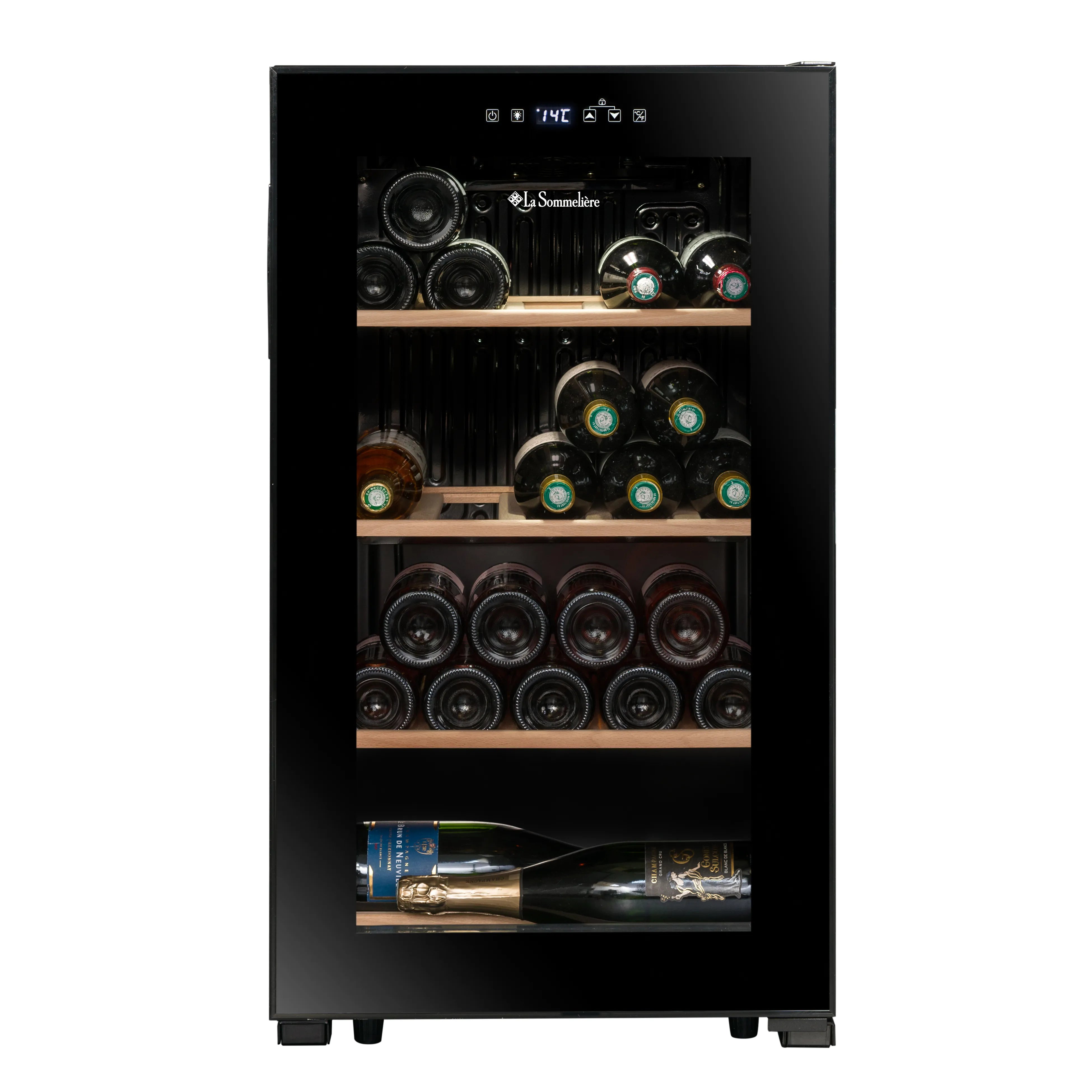 Weinkühlschrank 36 Flaschen La Sommelière LS36 Black