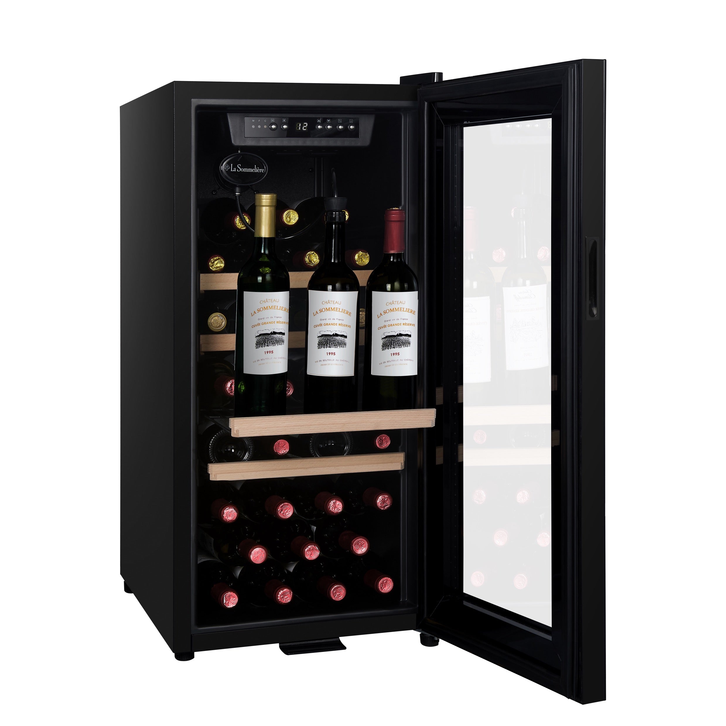 Weinkühlschrank 38 Flaschen La Sommelière LS38 BLACK