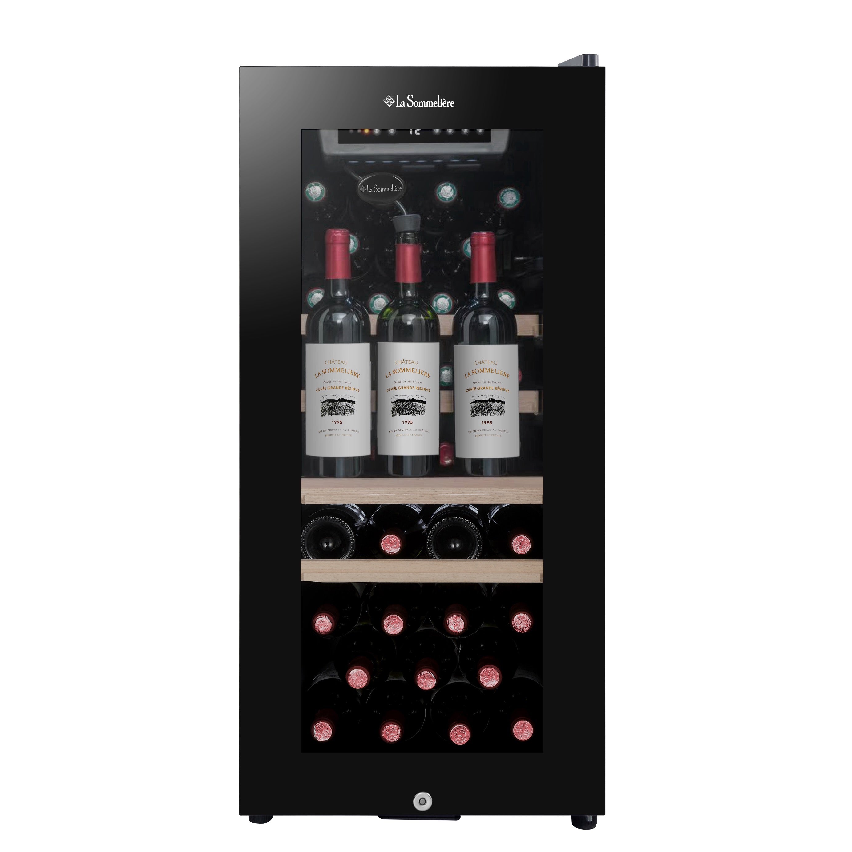 Weinkühlschrank 38 Flaschen La Sommelière LS38 BLACK