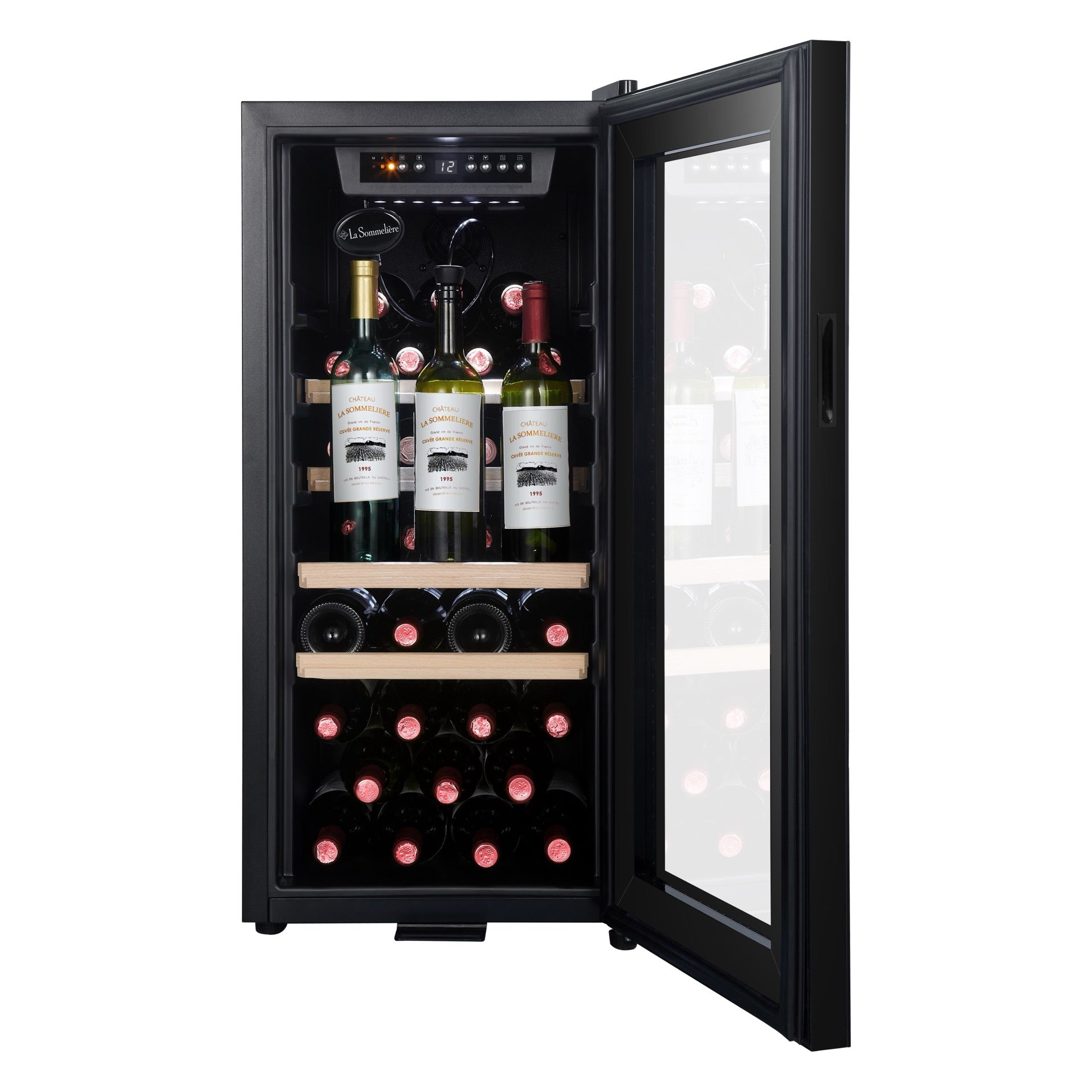 Weinkühlschrank 38 Flaschen La Sommelière LS38 BLACK
