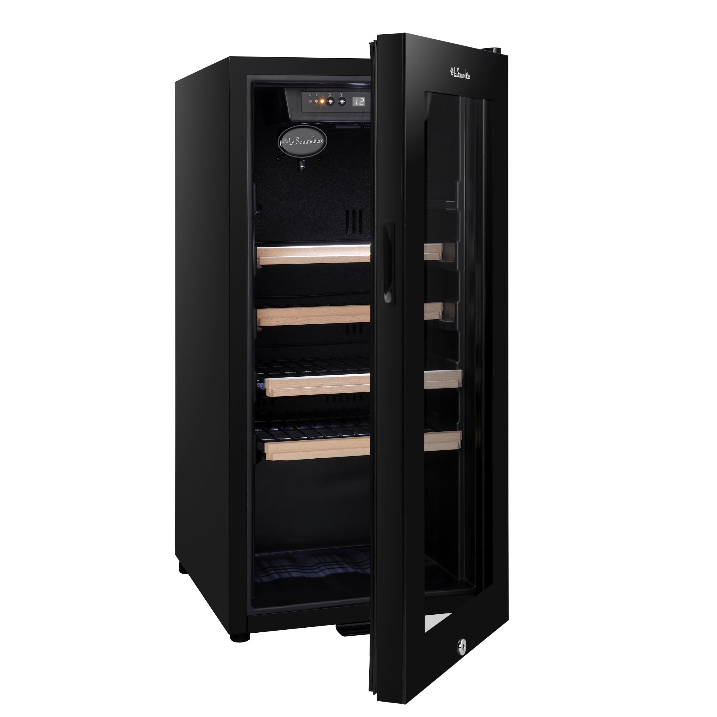 Weinkühlschrank 38 Flaschen La Sommelière LS38 BLACK