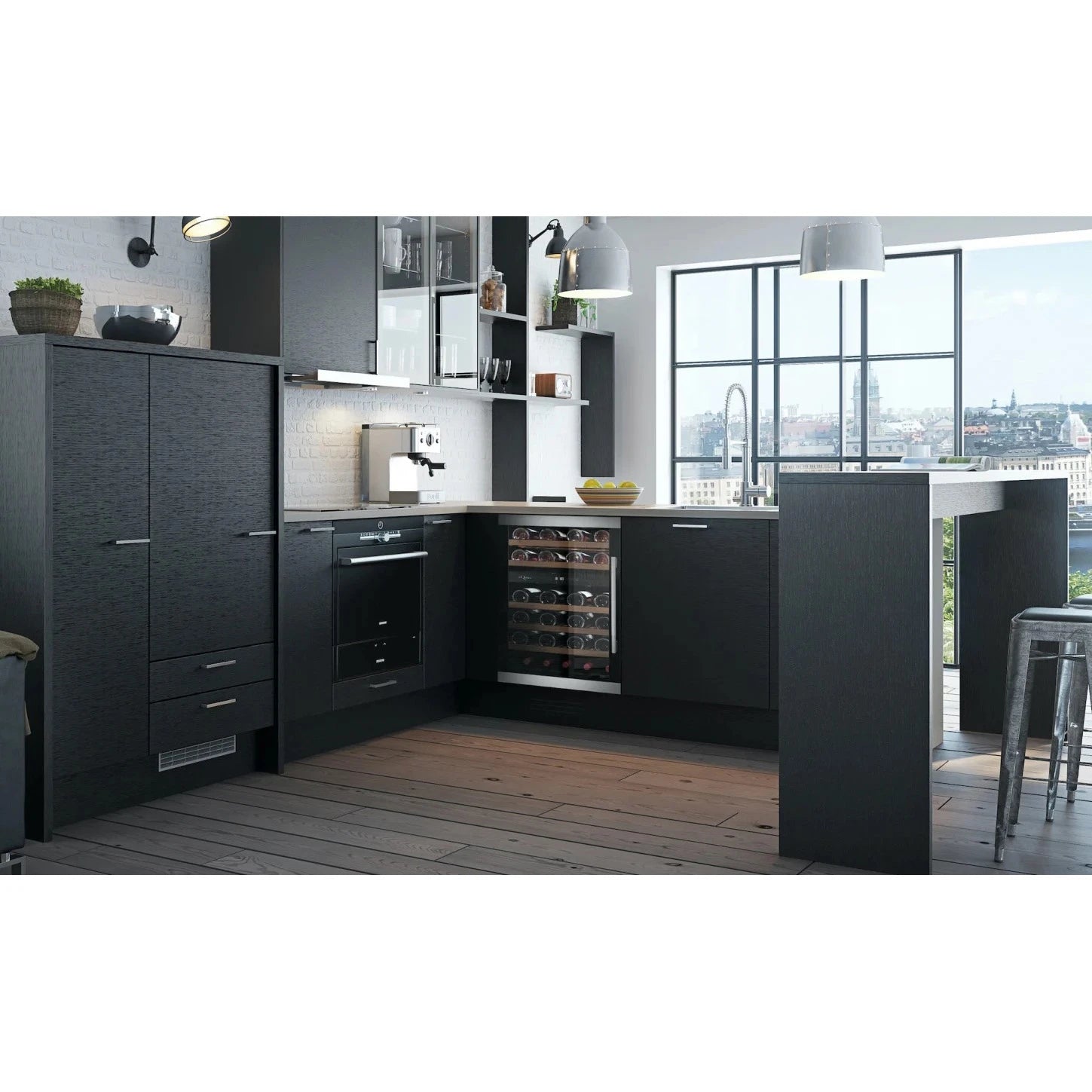 Weinkühlschrank 39 Flaschen mQuvée WineCave 700 50D Modern
