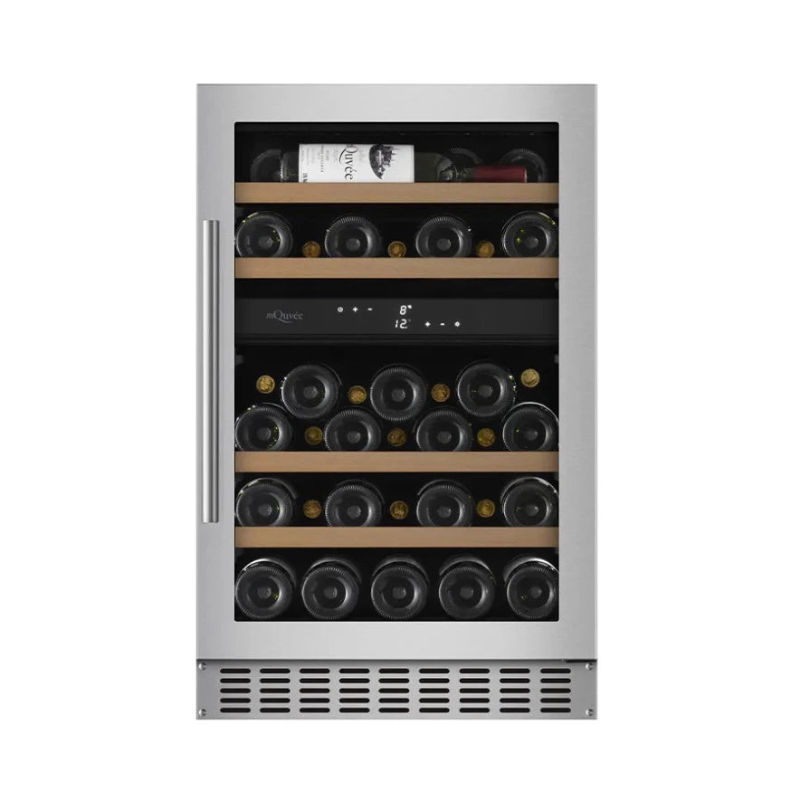 Weinkühlschrank 39 Flaschen mQuvée WineCave 700 50D Stainless