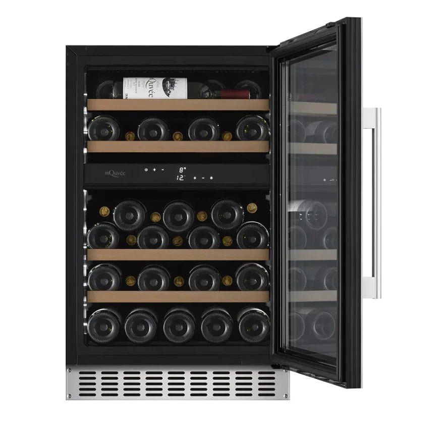 Weinkühlschrank 39 Flaschen mQuvée WineCave 700 50D Stainless