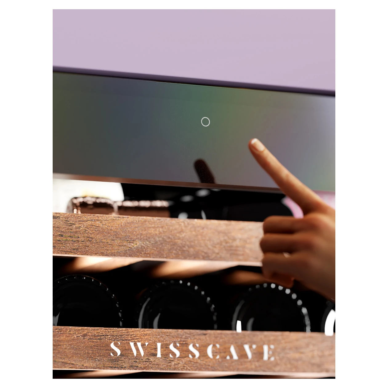 Weinkühlschrank 40 Flaschen Swisscave WUB-60DFT