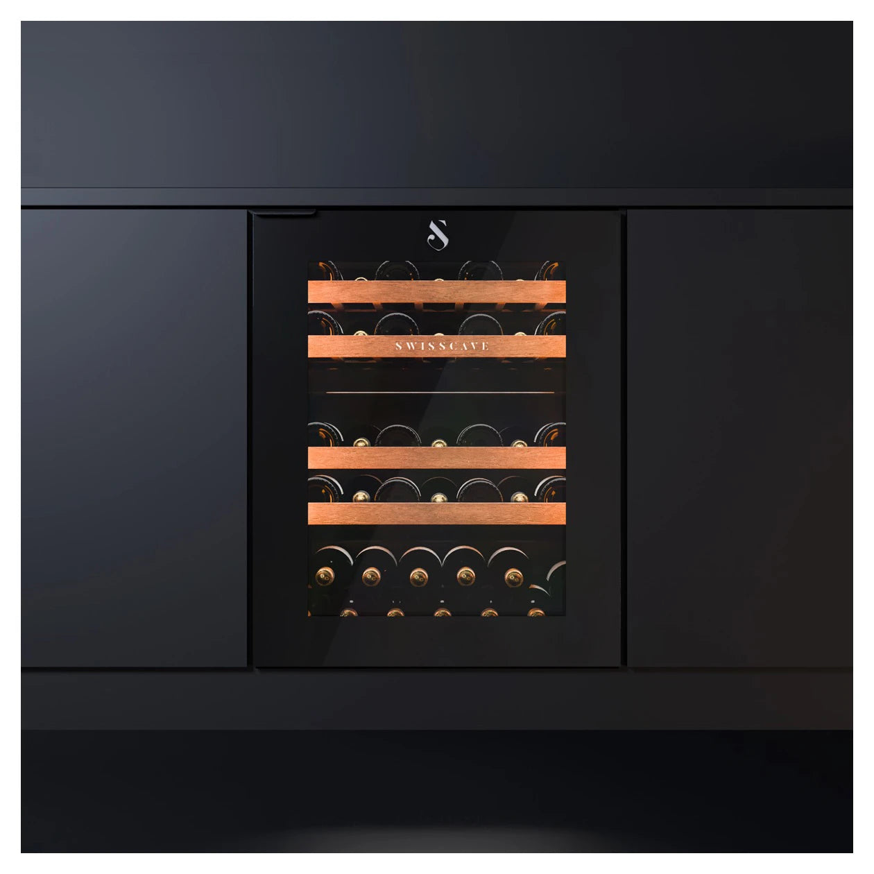 Weinkühlschrank 40 Flaschen Swisscave WUB-60DFT