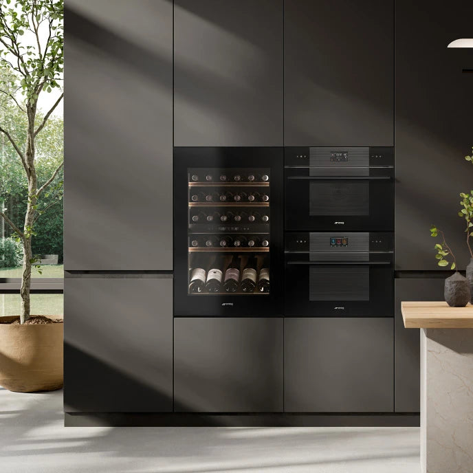 Weinkühlschrank 40 Flaschen Smeg CVI040BE