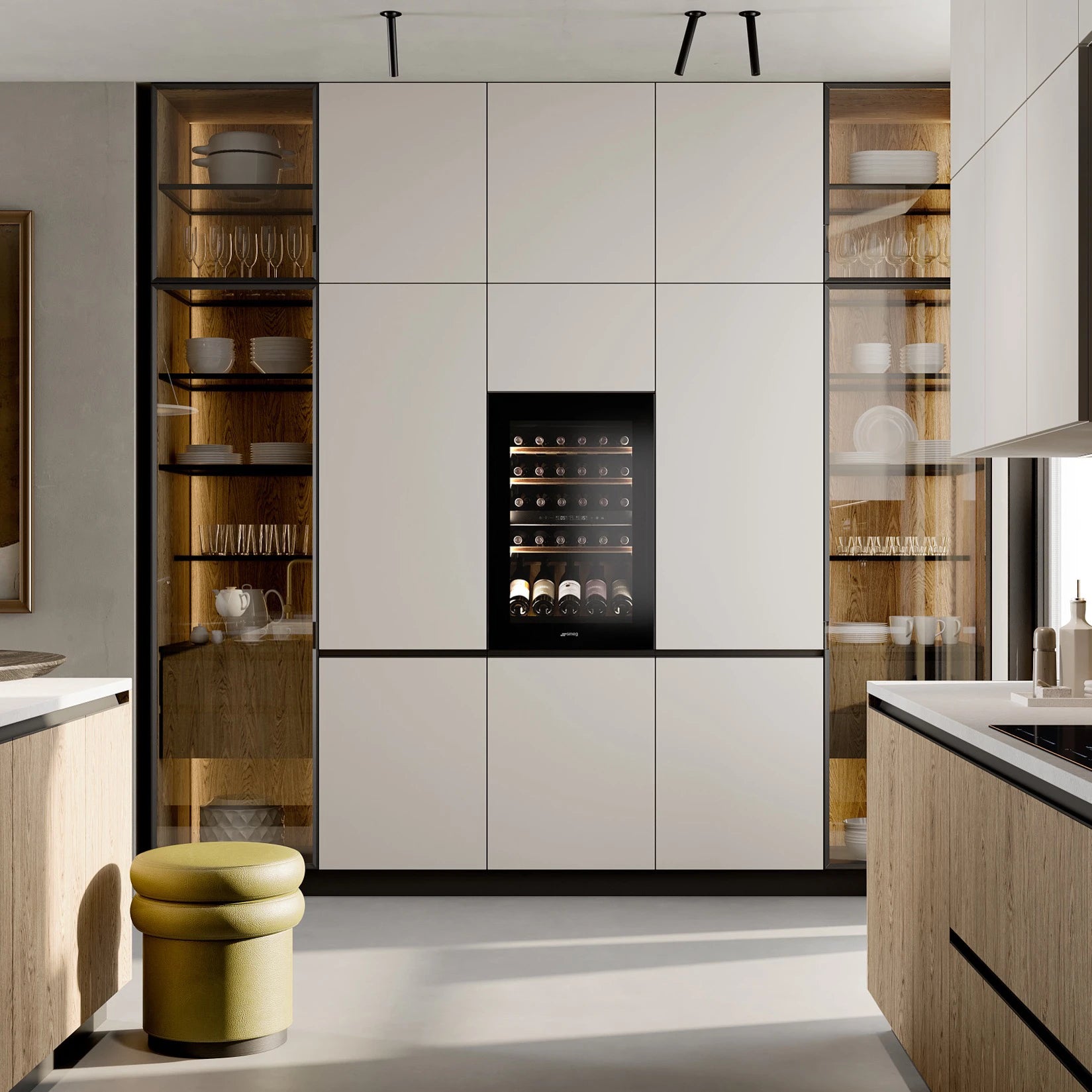 Wine refrigerator 40 bottles Smeg CVI040BE