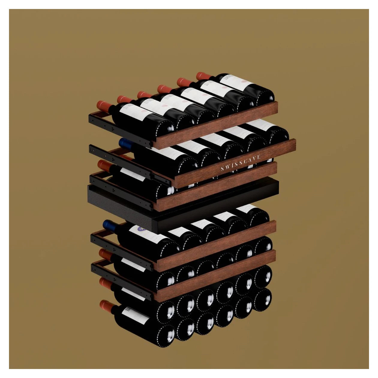 Weinkühlschrank 40 Flaschen Swisscave WIB-88DF