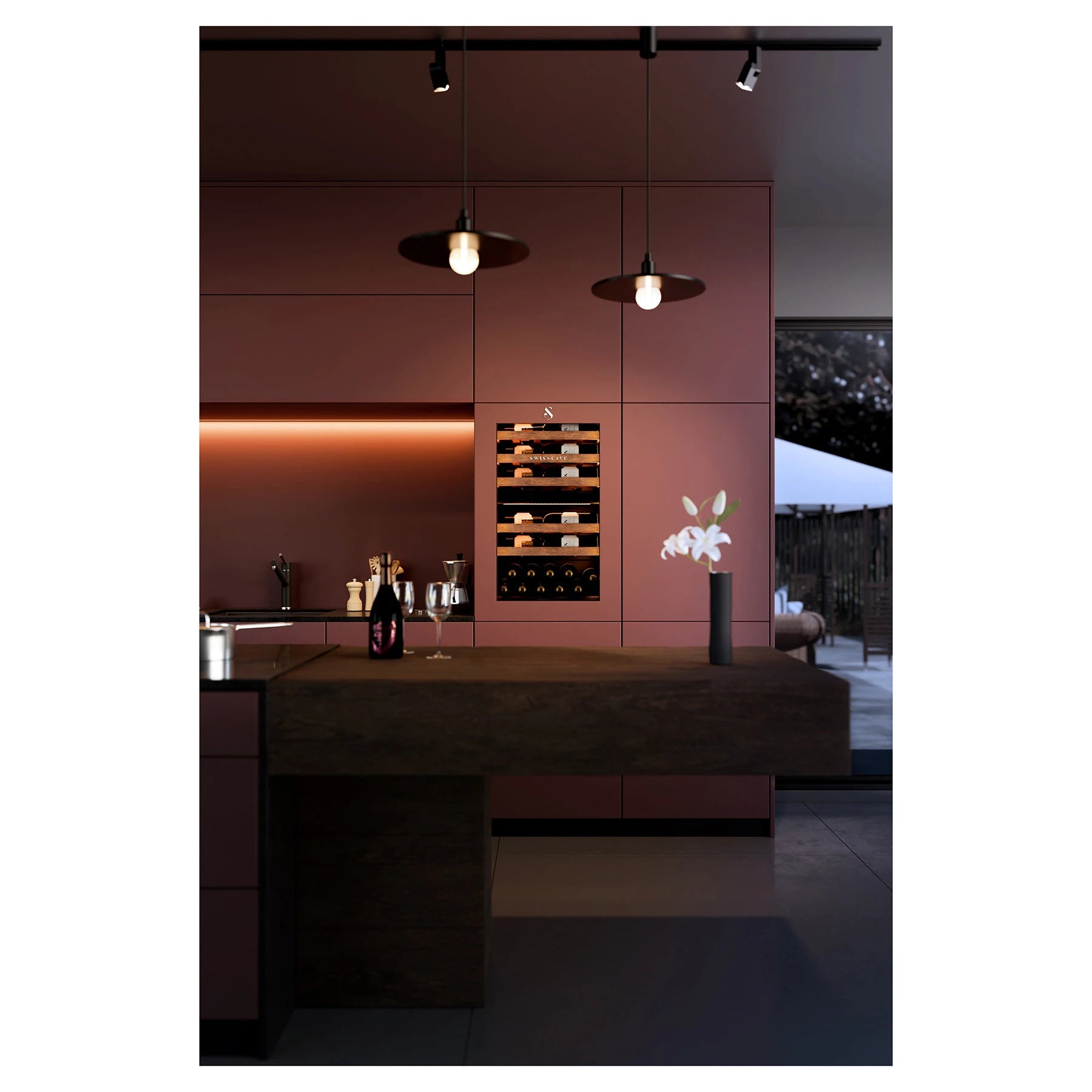 Weinkühlschrank 40 Flaschen Swisscave WIB-88DF