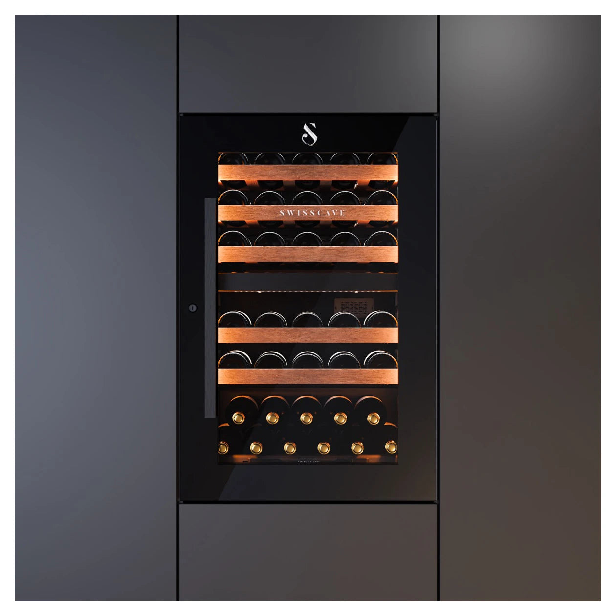 Weinkühlschrank 40 Flaschen Swisscave WIB-88DF