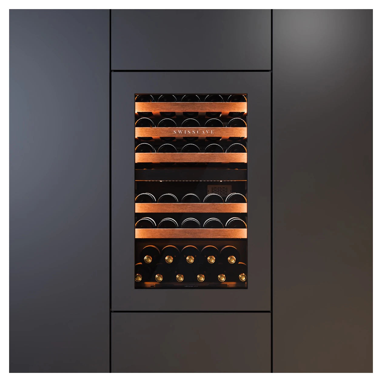 Weinkühlschrank 40 Flaschen Swisscave WIB-88DF