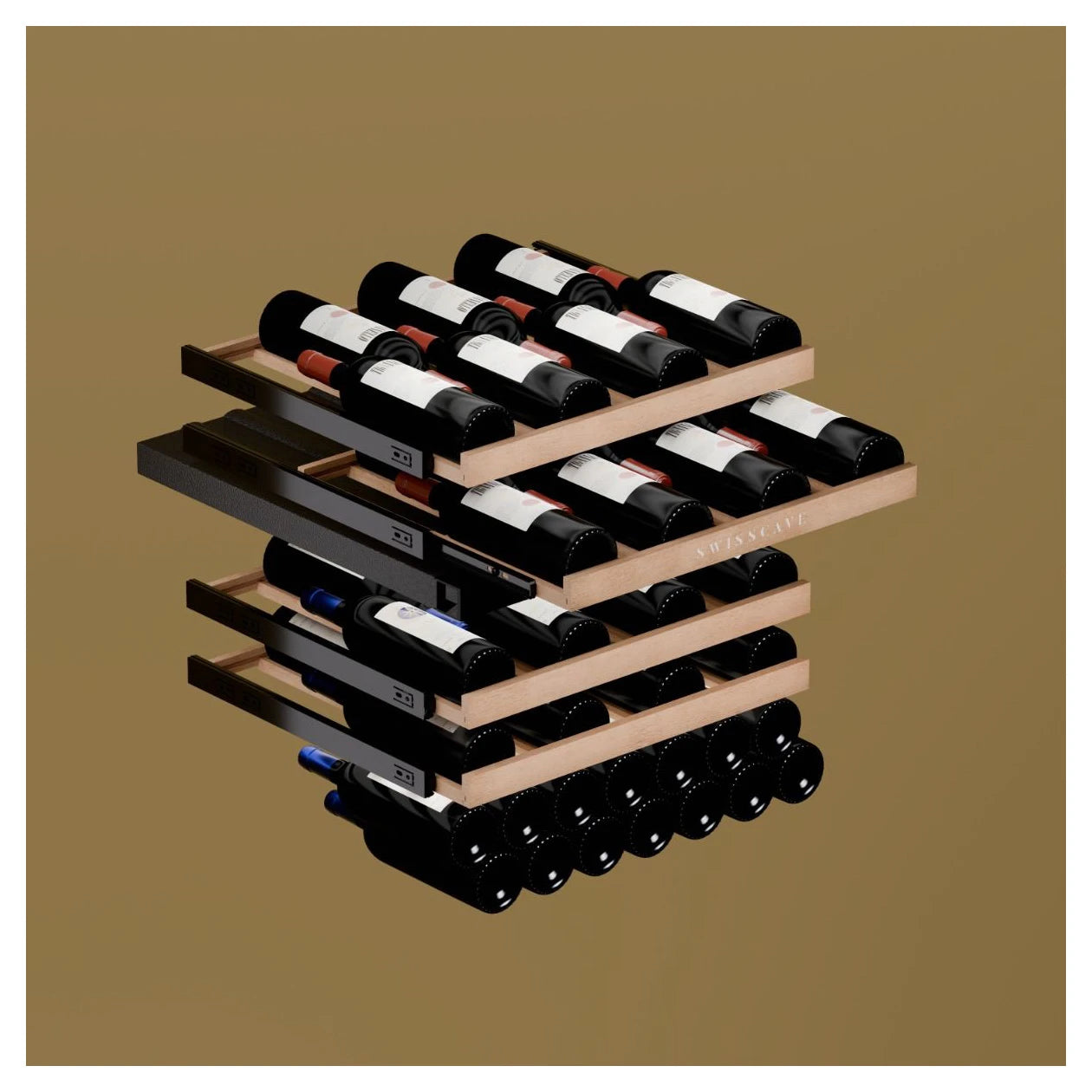 Weinkühlschrank 40 Flaschen Swisscave WLB-160DF