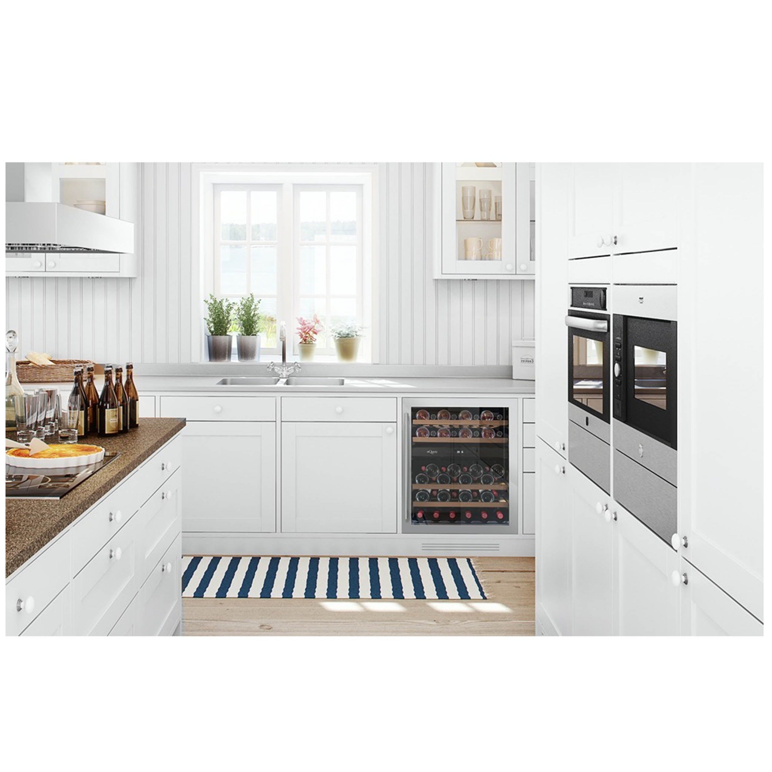 Weinkühlschrank 45 Flaschen WineCave 720 60D Stainless