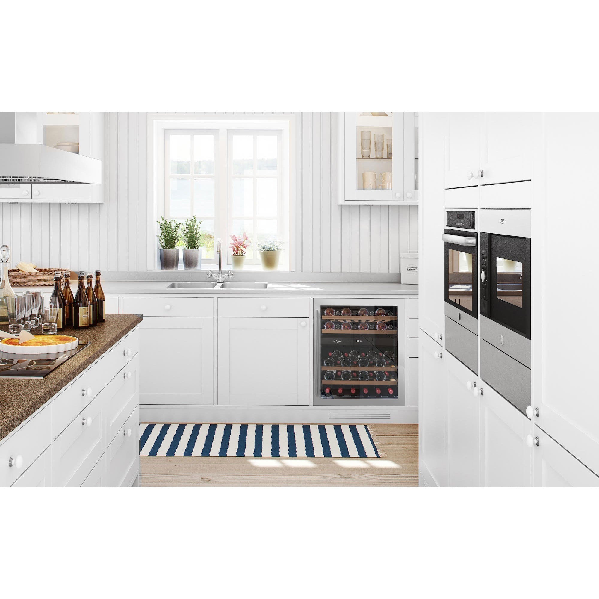 Weinkühlschrank 45 Flaschen WineCave 700 60D Stainless