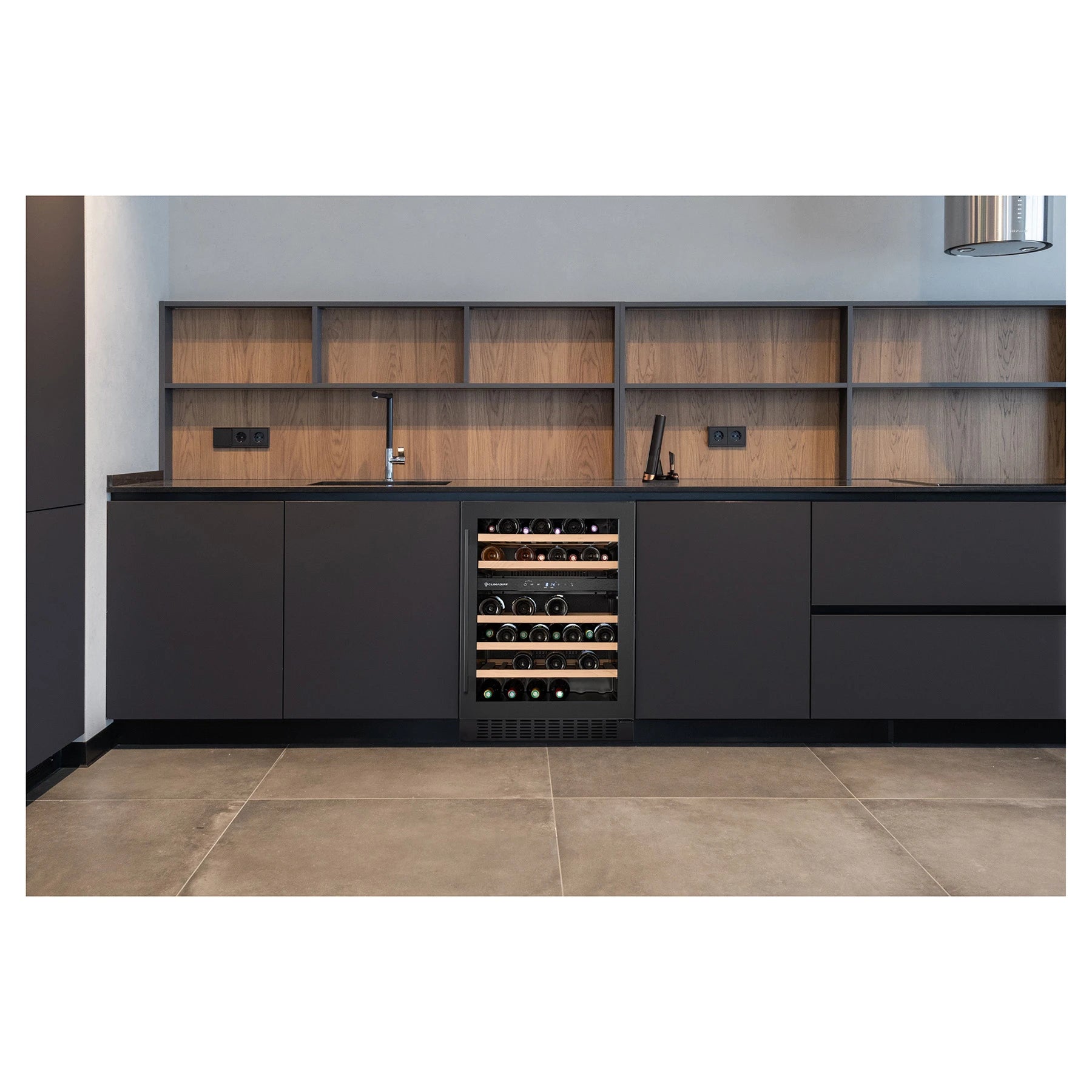 Weinkühlschrank 46 Flaschen Climadiff CBU50DZBM