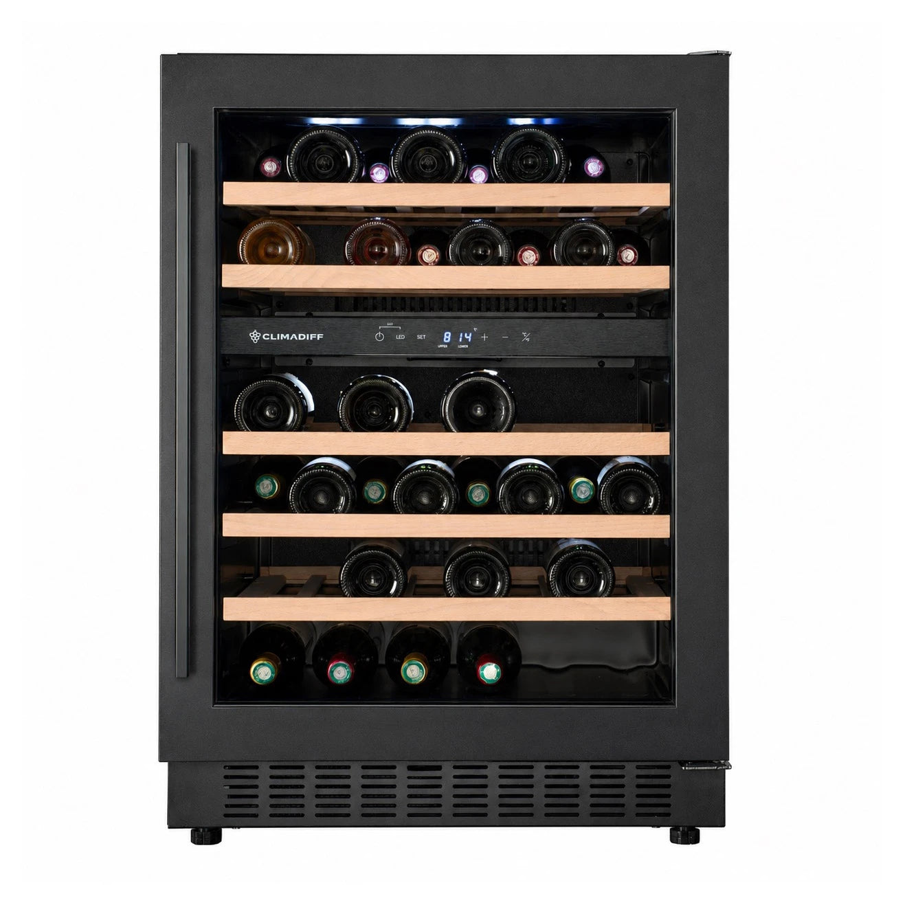 Weinkühlschrank 46 Flaschen Climadiff CBU50DZBM