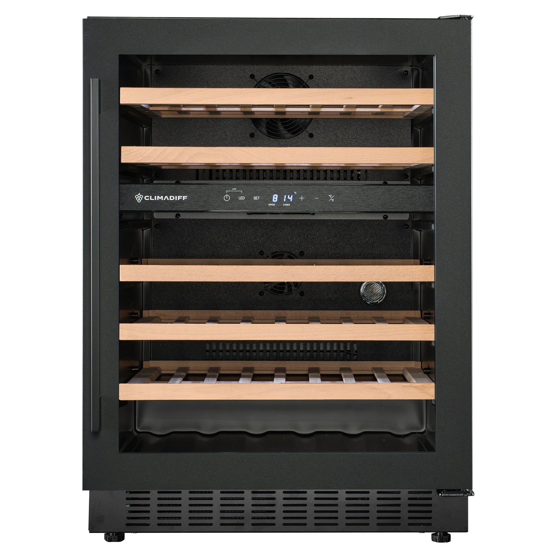 Weinkühlschrank 46 Flaschen Climadiff CBU50DZBM