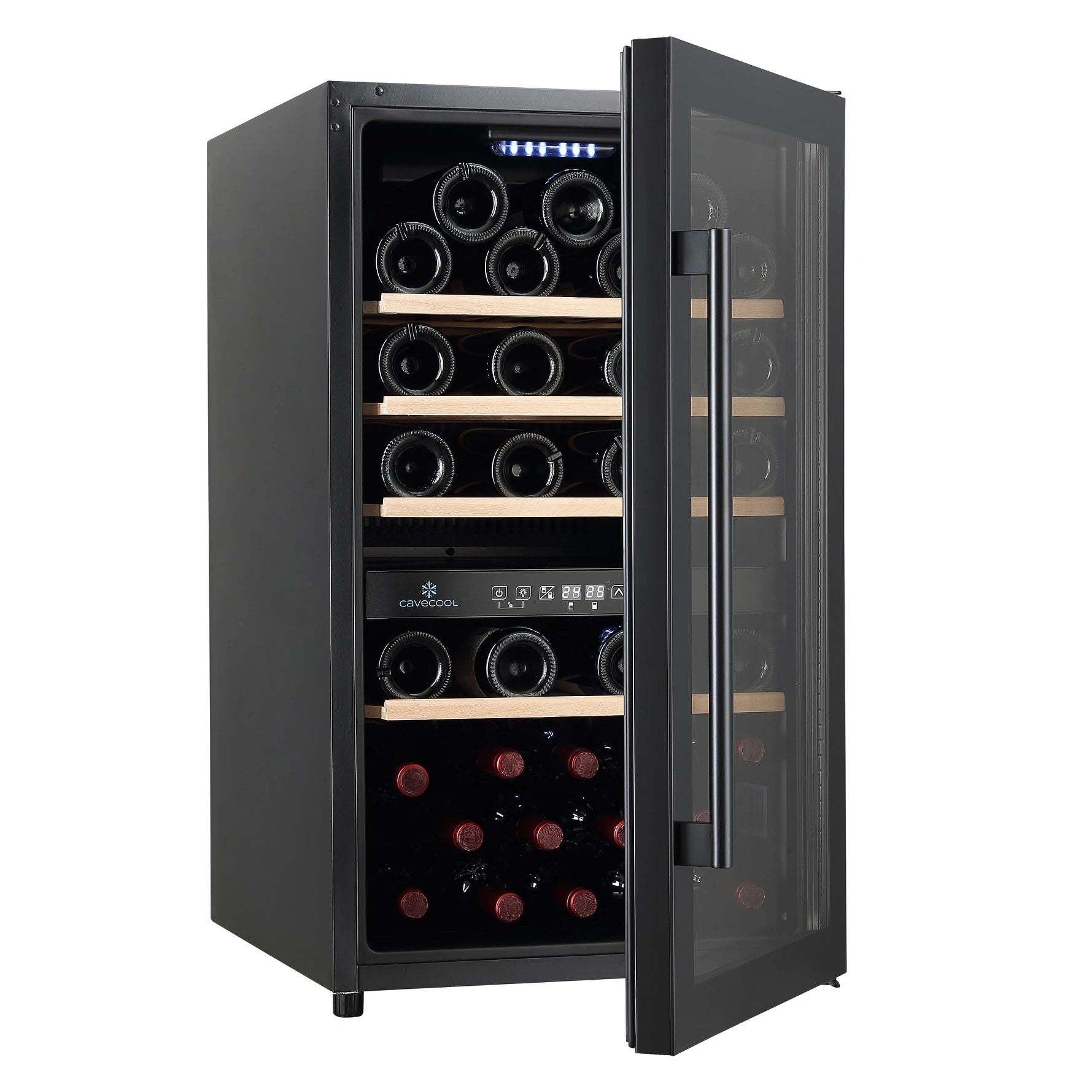 Wine Cooler 49 bottles Cavecool Raw Citrine CC124DB