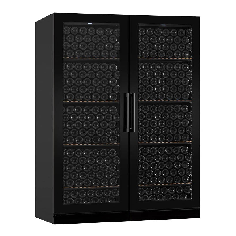 Double-door Wine Cooler 546 bottles mQuvée Velvet 220 Glass