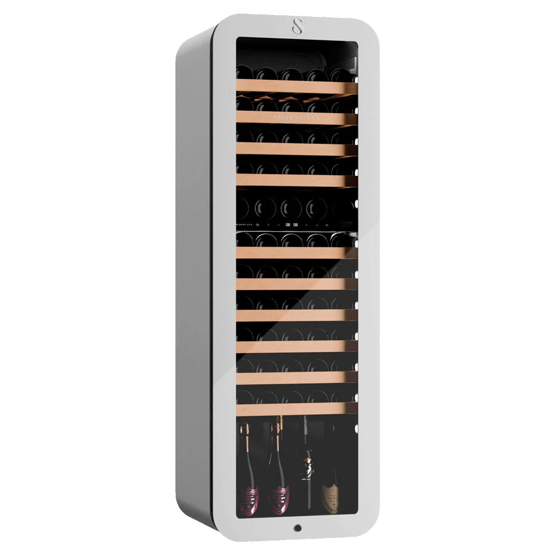 Wine Cooler 68 bottles Swisscave WLB-320DF-WHITE