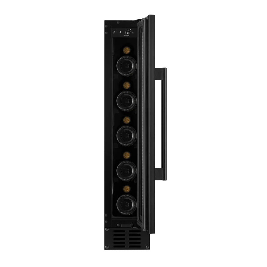 Wine Cooler 7 bottles mQuvée WineCave 700 15S Anthracite Black