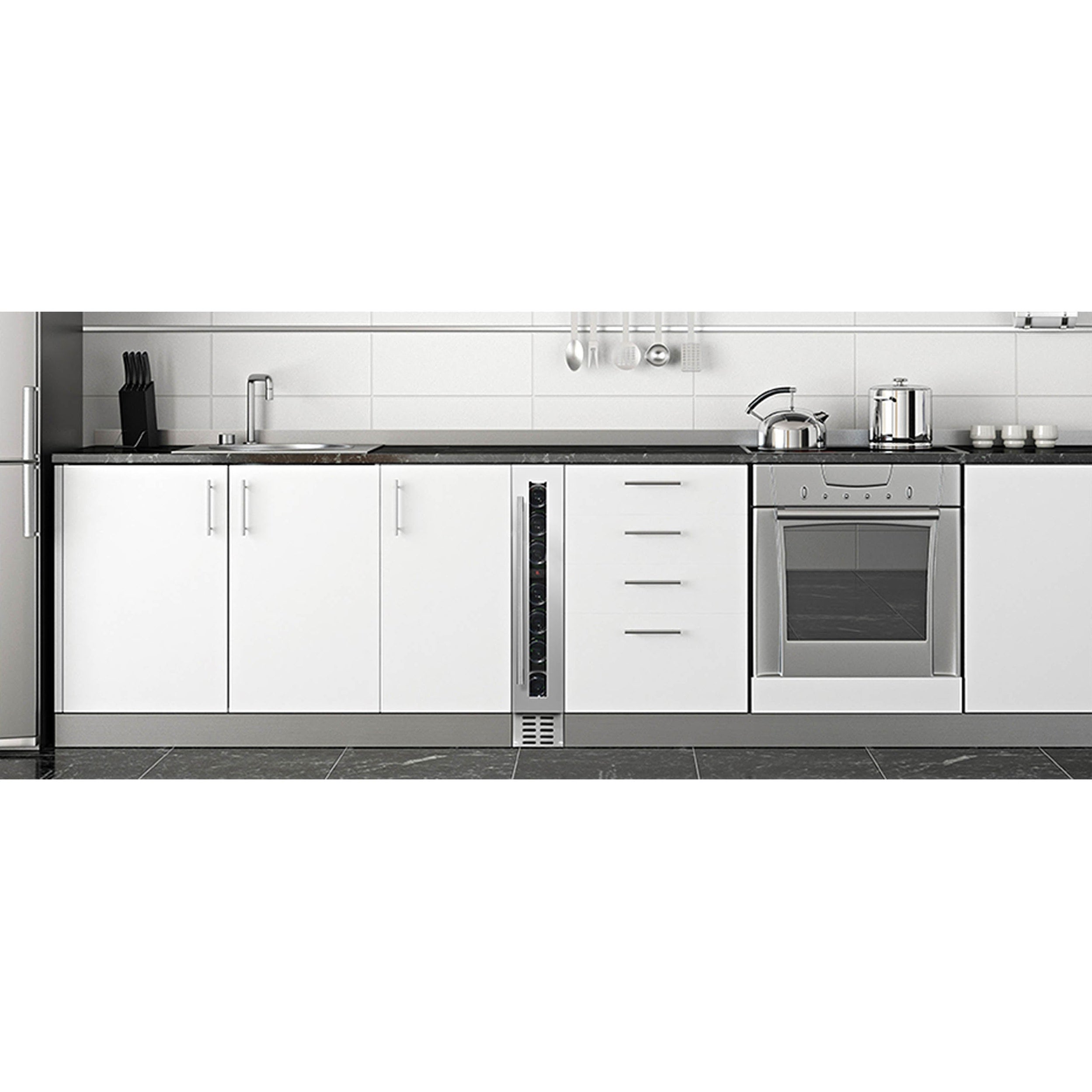 Weinkühlschrank 7 Flaschen WineCave 720 15S Stainless