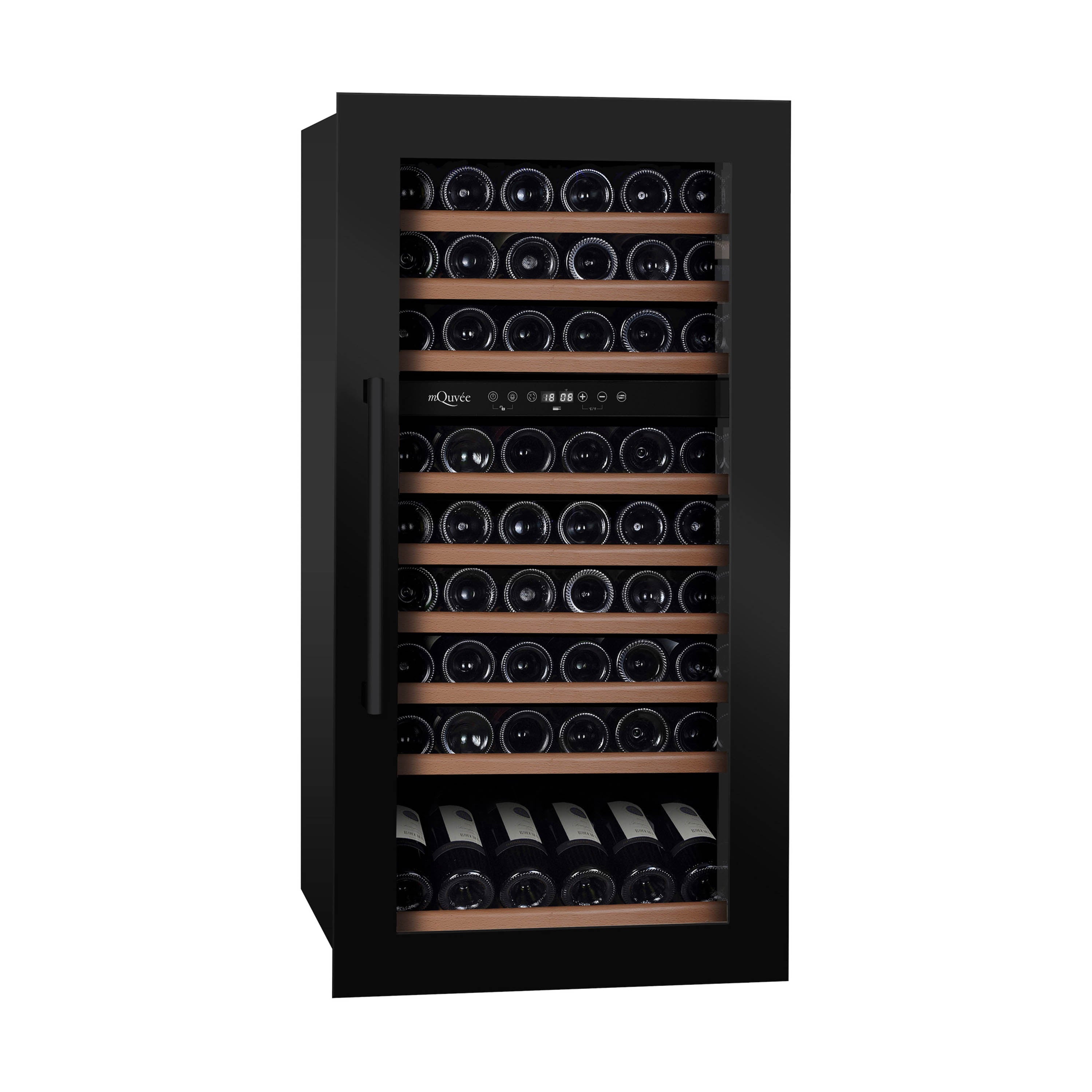 Weinkühlschrank 70 Flaschen WineKeeper 70D Anthracite Black