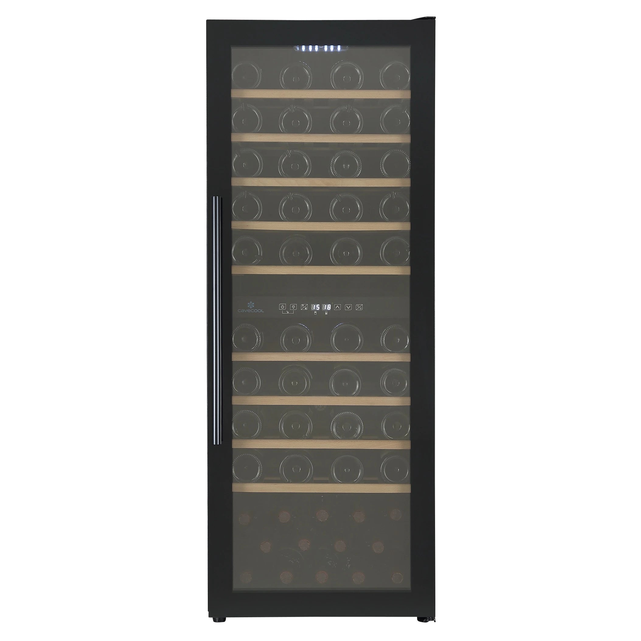 Wine Cooler 77 bottles Cavecool Raw Zircon CC201DB