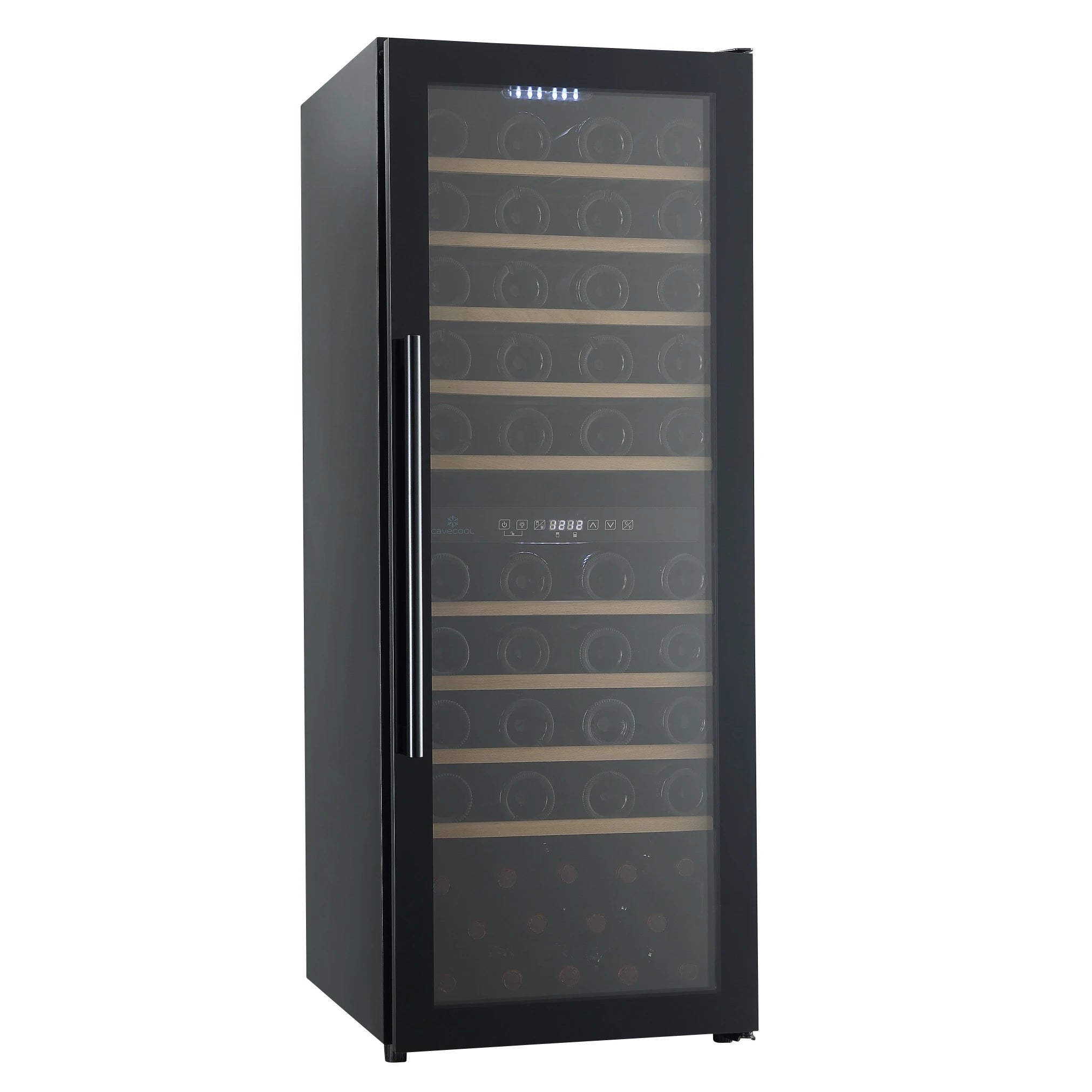 Wine Cooler 77 bottles Cavecool Raw Zircon CC201DB