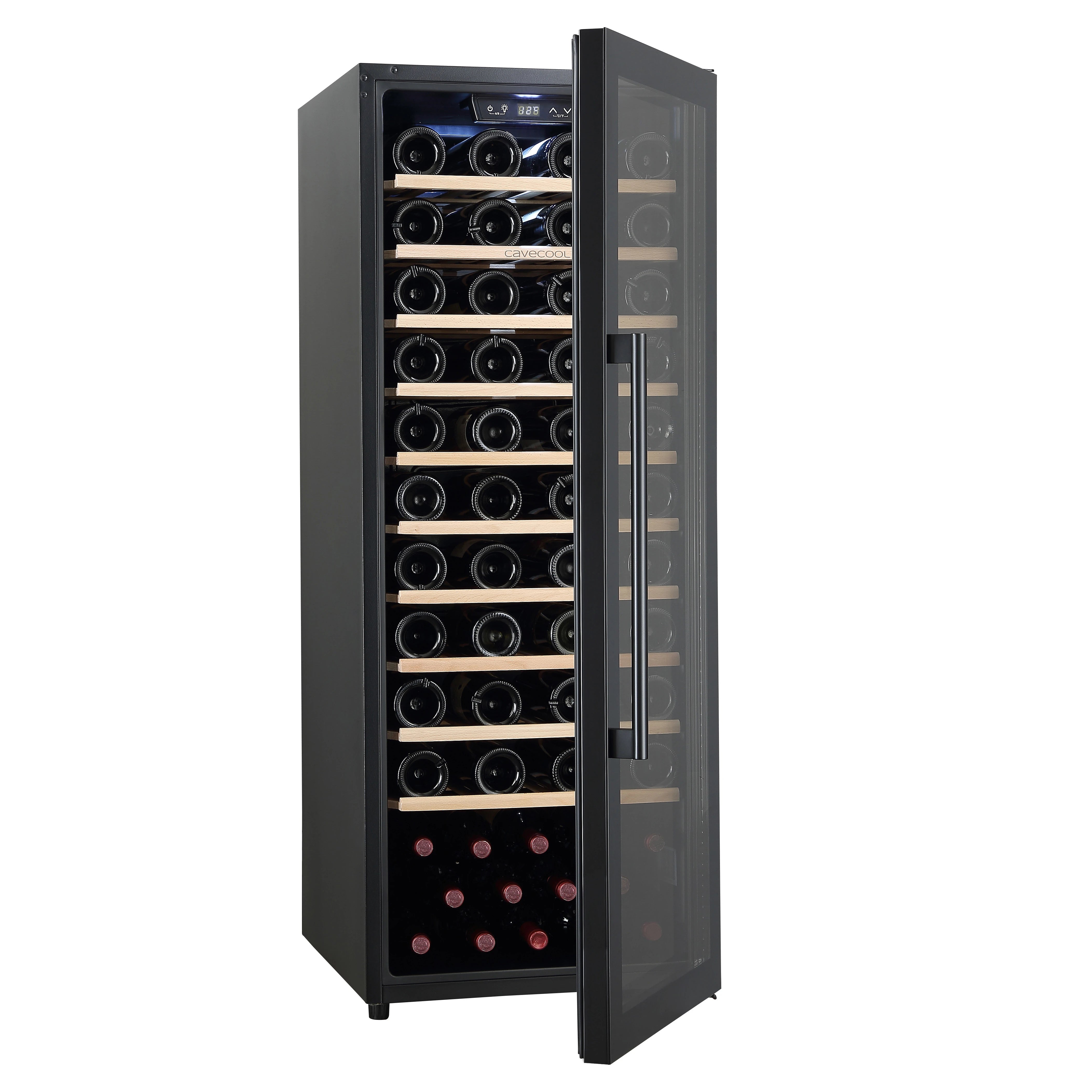 Wine Cooler 84 bottles Cavecool Raw Zircon CC201SB