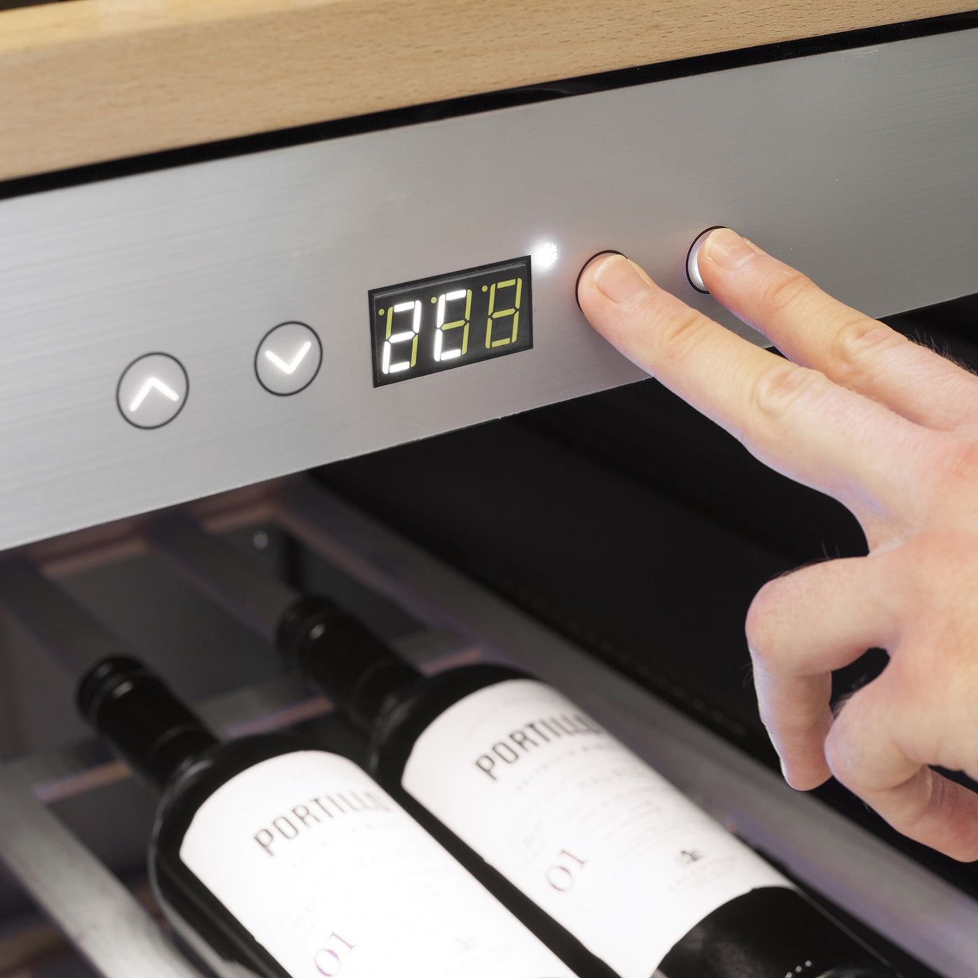 Weinkühlschrank 12 Flaschen WineSafe 12 Classic panel