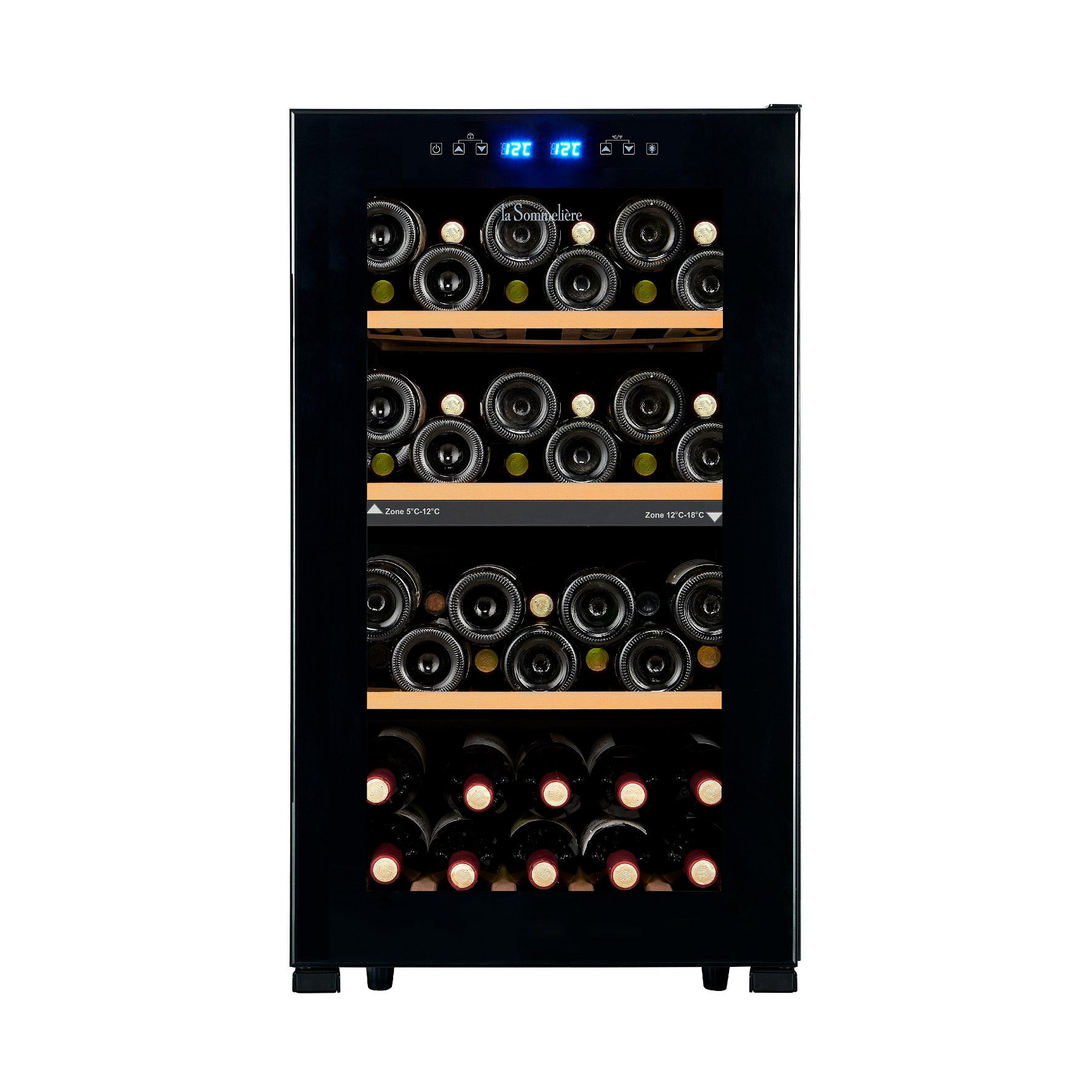 Weinkühlschrank 50 Flaschen La Sommelière LS51.2ZBLACK