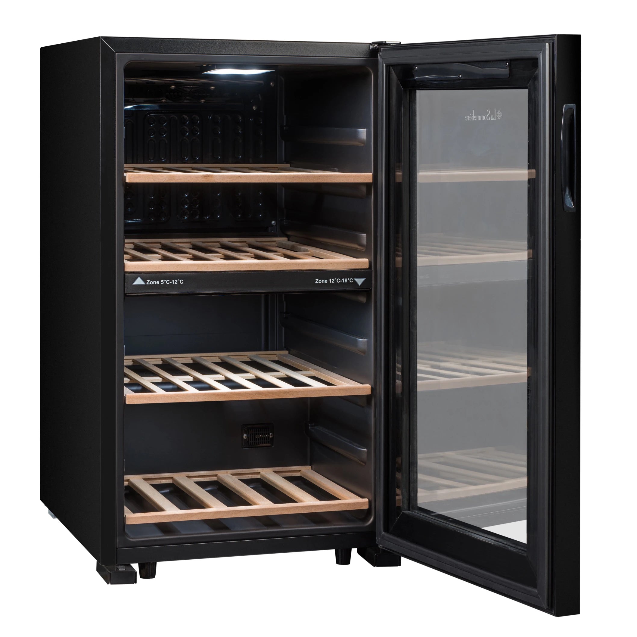 Weinkühlschrank 50 Flaschen La Sommelière LS51.2ZBLACK