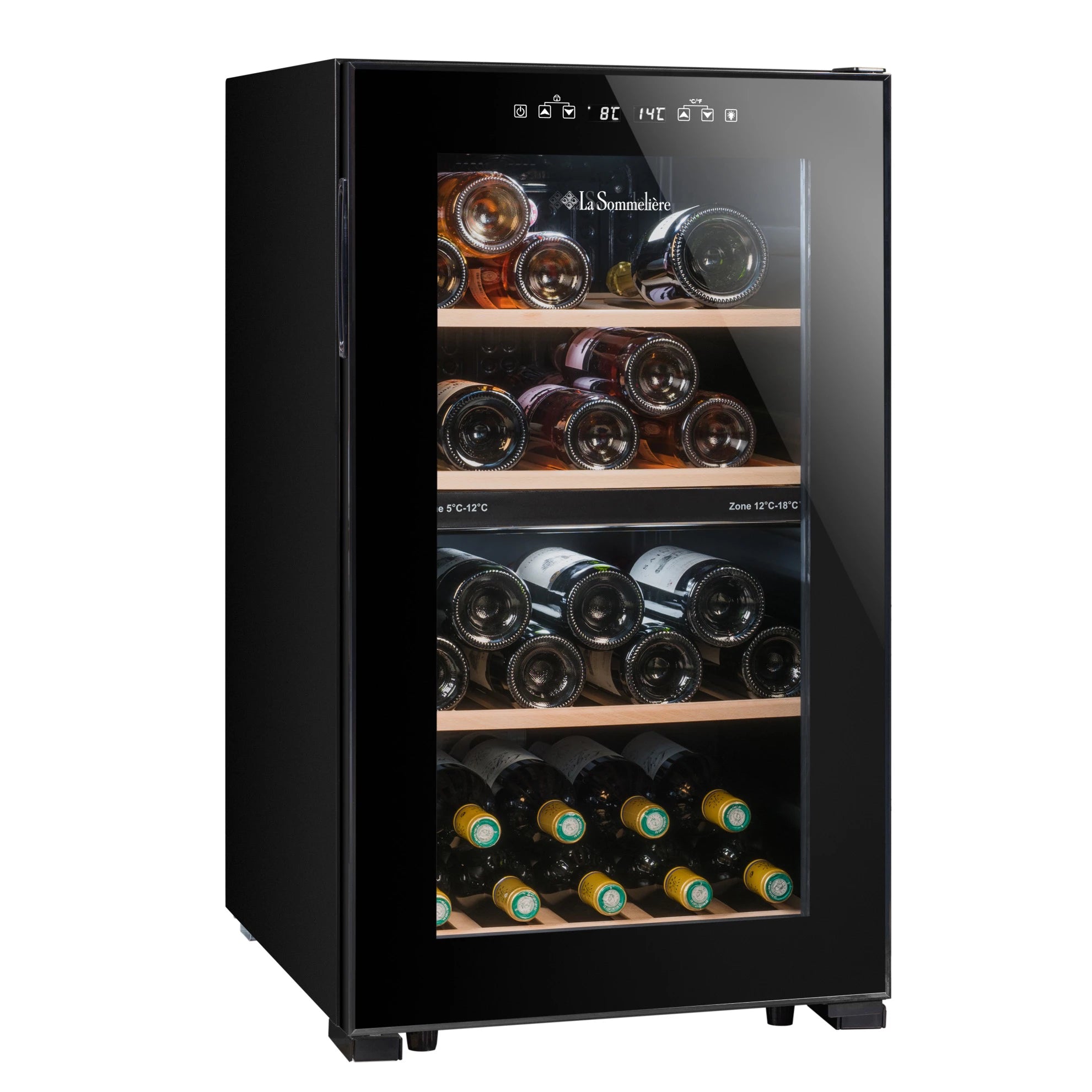 Weinkühlschrank 50 Flaschen La Sommelière LS51.2ZBLACK