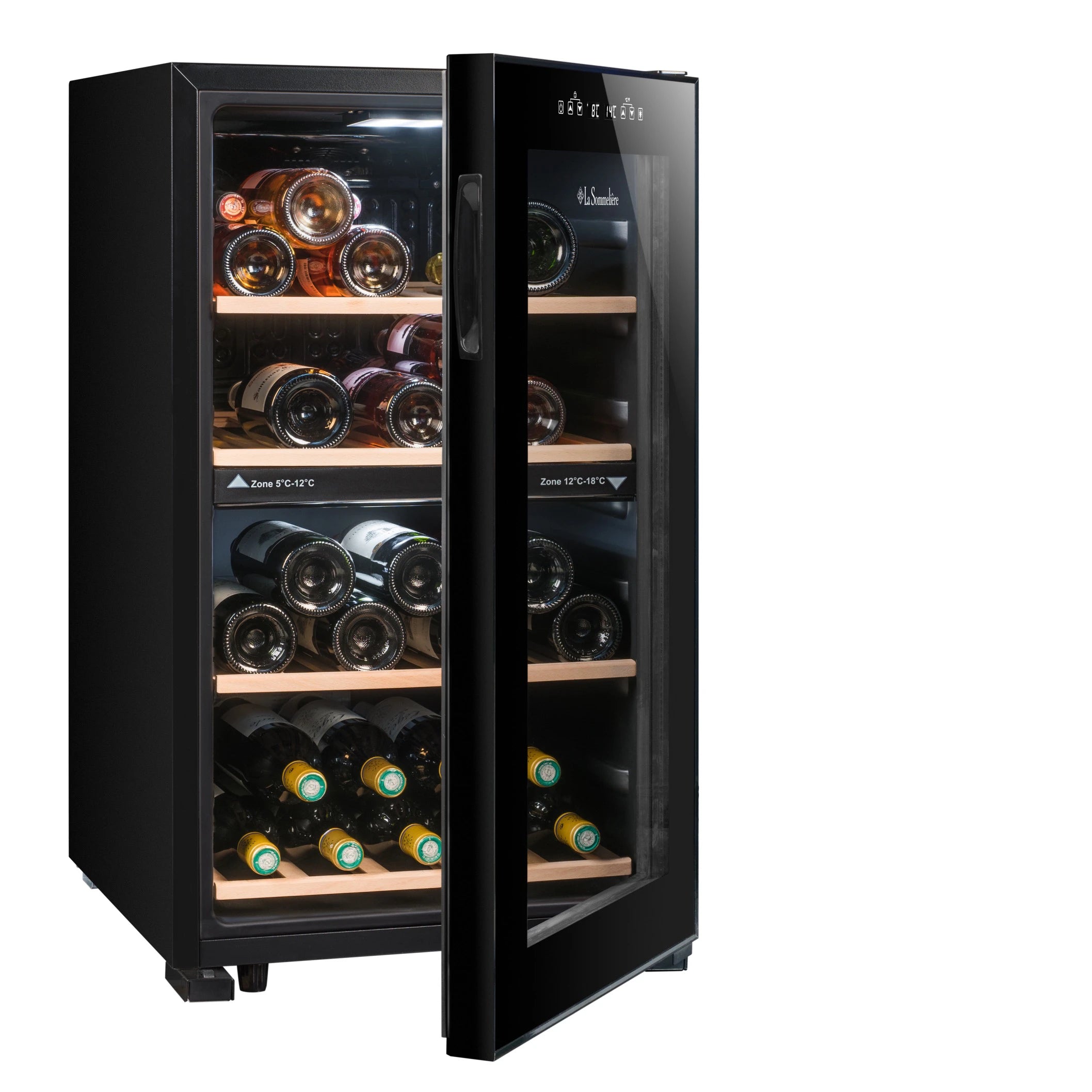 Weinkühlschrank 50 Flaschen La Sommelière LS51.2ZBLACK