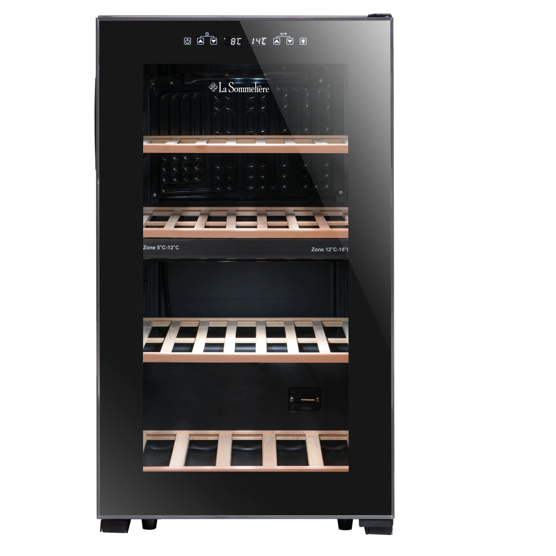 Weinkühlschrank 50 Flaschen La Sommelière LS51.2ZBLACK