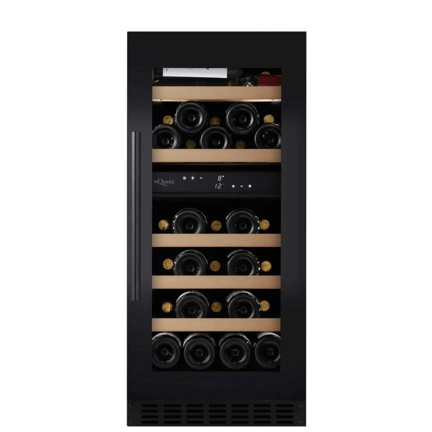 Weinkühlschrank 34 Flaschen mQuvée WineCave 780 40D Anthracite Black