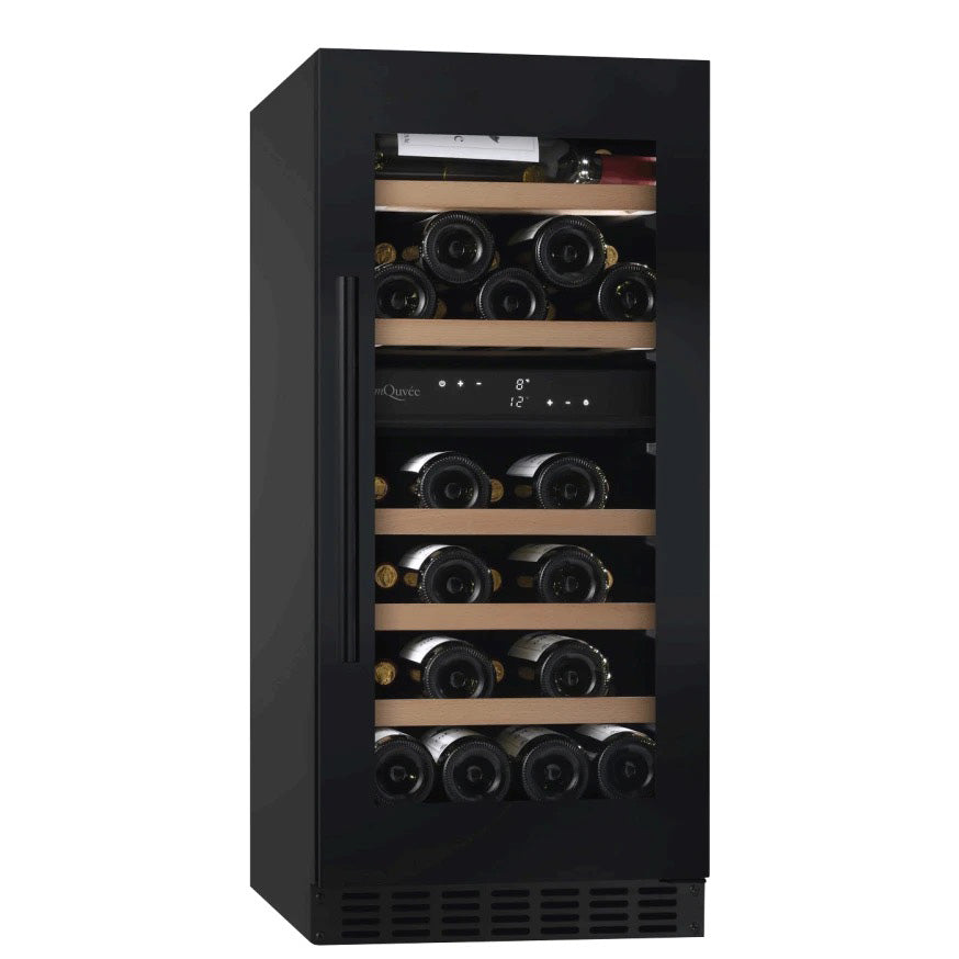Weinkühlschrank 34 Flaschen mQuvée WineCave 780 40D Anthracite Black